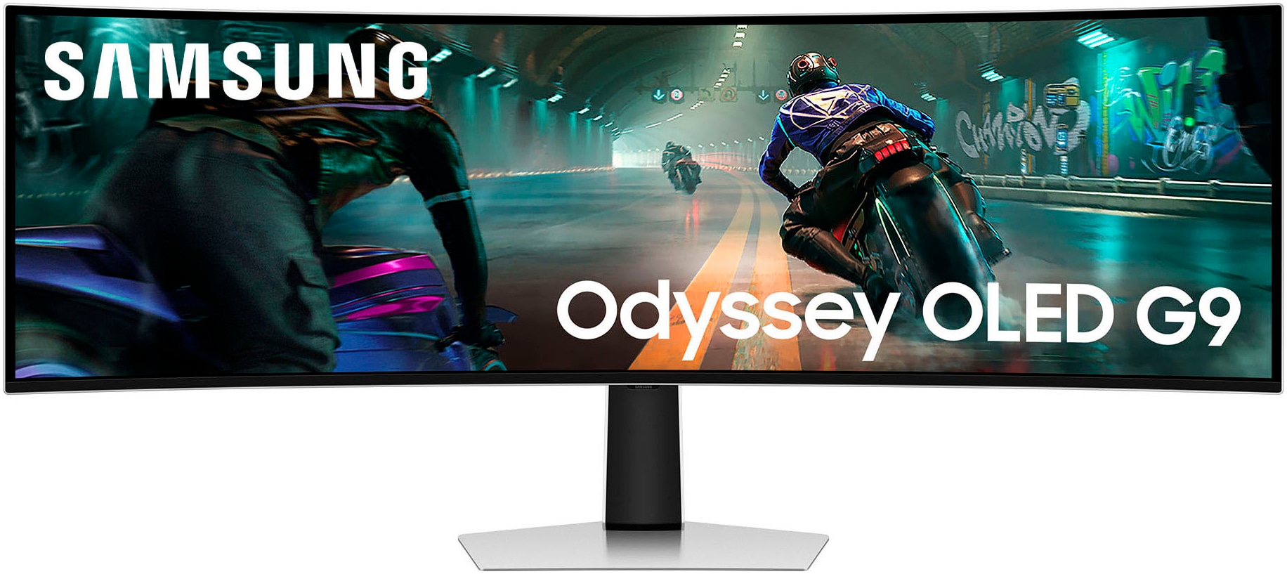 SAMSUNG LED-Monitor "S49DG910SU", B:47cm H:23,7cm T:134,5cm, silber, Monitore