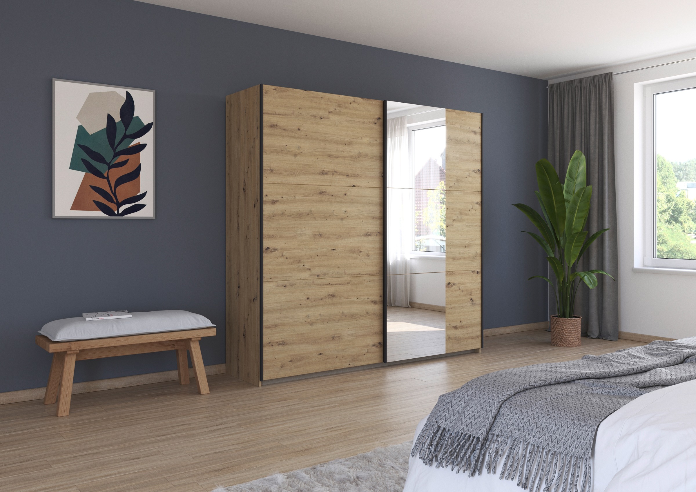 rauch Schwebetürenschrank "Kleiderschrank Schrank Breiten 131/175/218/261 c günstig online kaufen