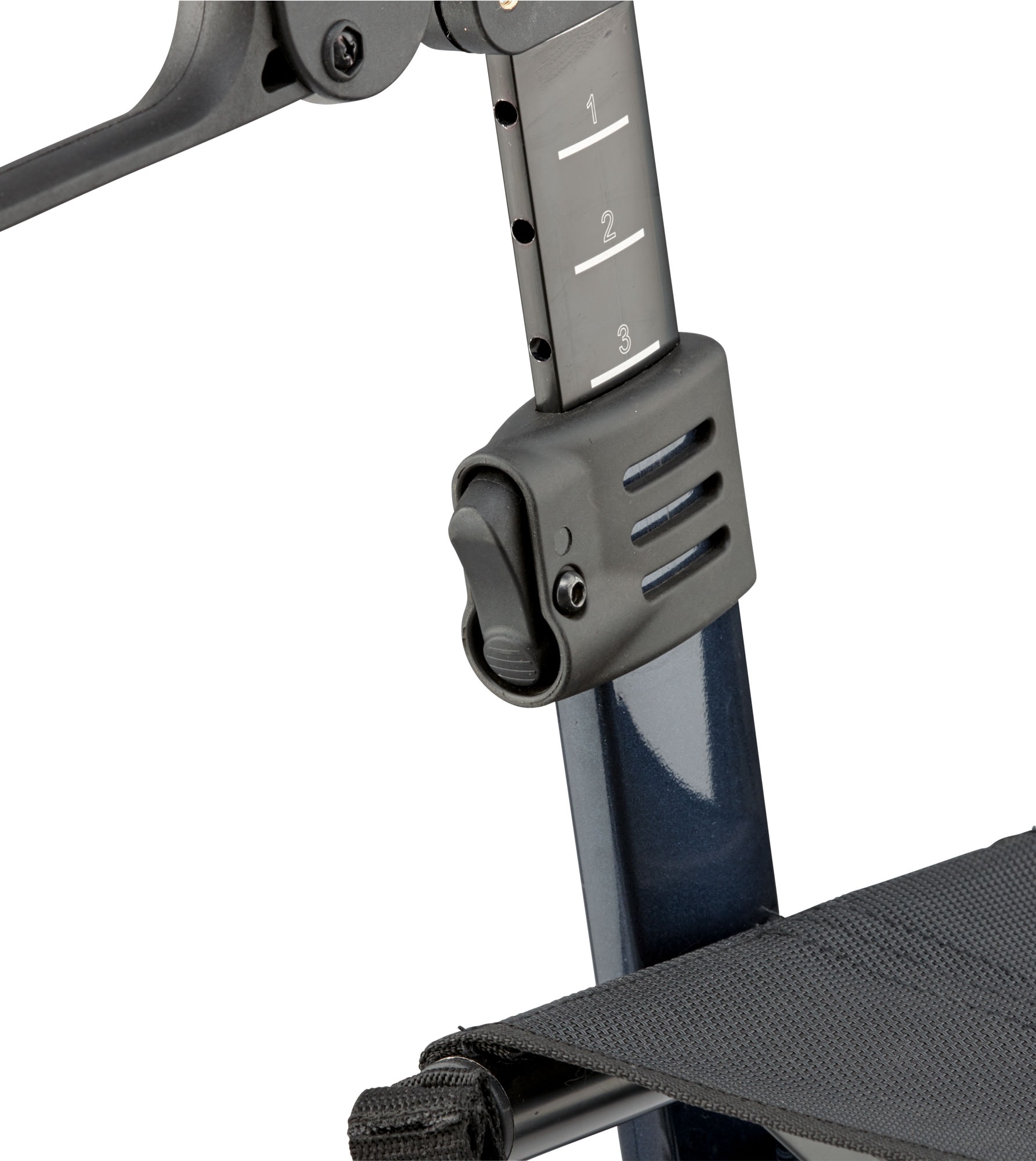 Bischoff & Bischoff Rollator »Alevo Alu Rollator«, faltbar - für drinnen und draußen, mit stabilem Sitz, Sitzhöhe 51 cm