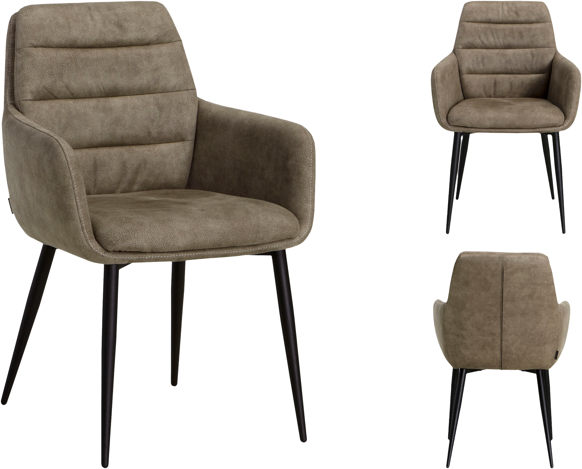 OMG Design Armlehnstuhl "Bailey" (Set) 1 Stk.Schalenstuhl, Esszimmerstuhl, günstig online kaufen