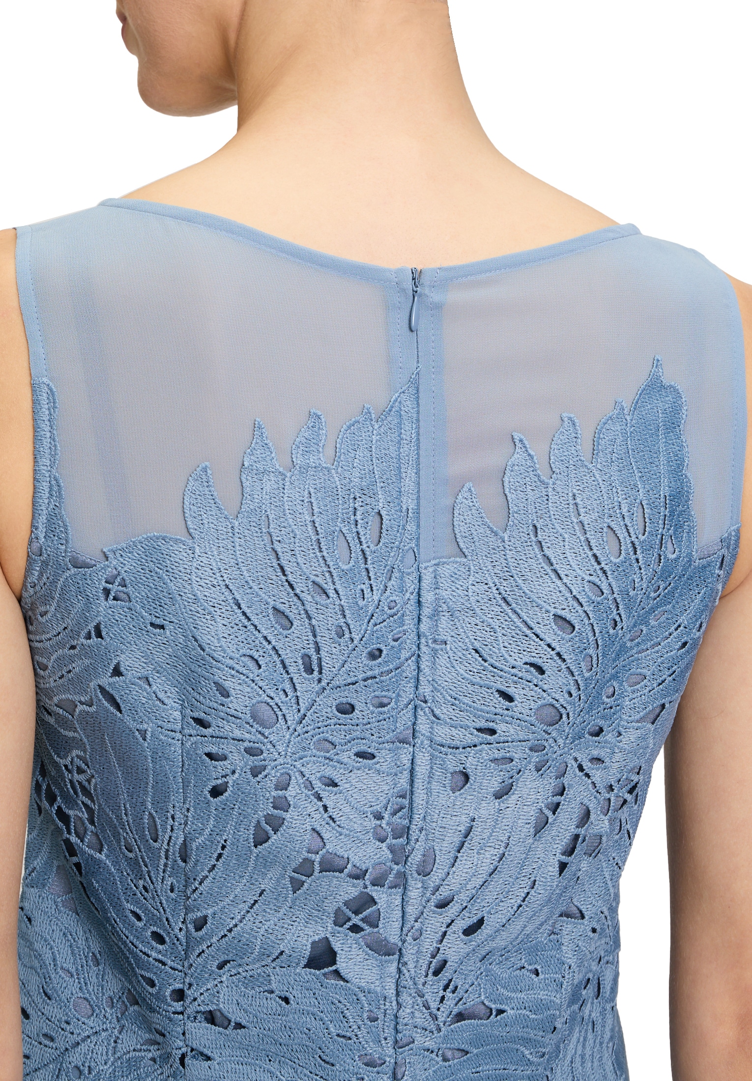 Vera Mont Chiffonkleid »Vera Mont Chiffonkleid mit Stickerei«, Stickerei