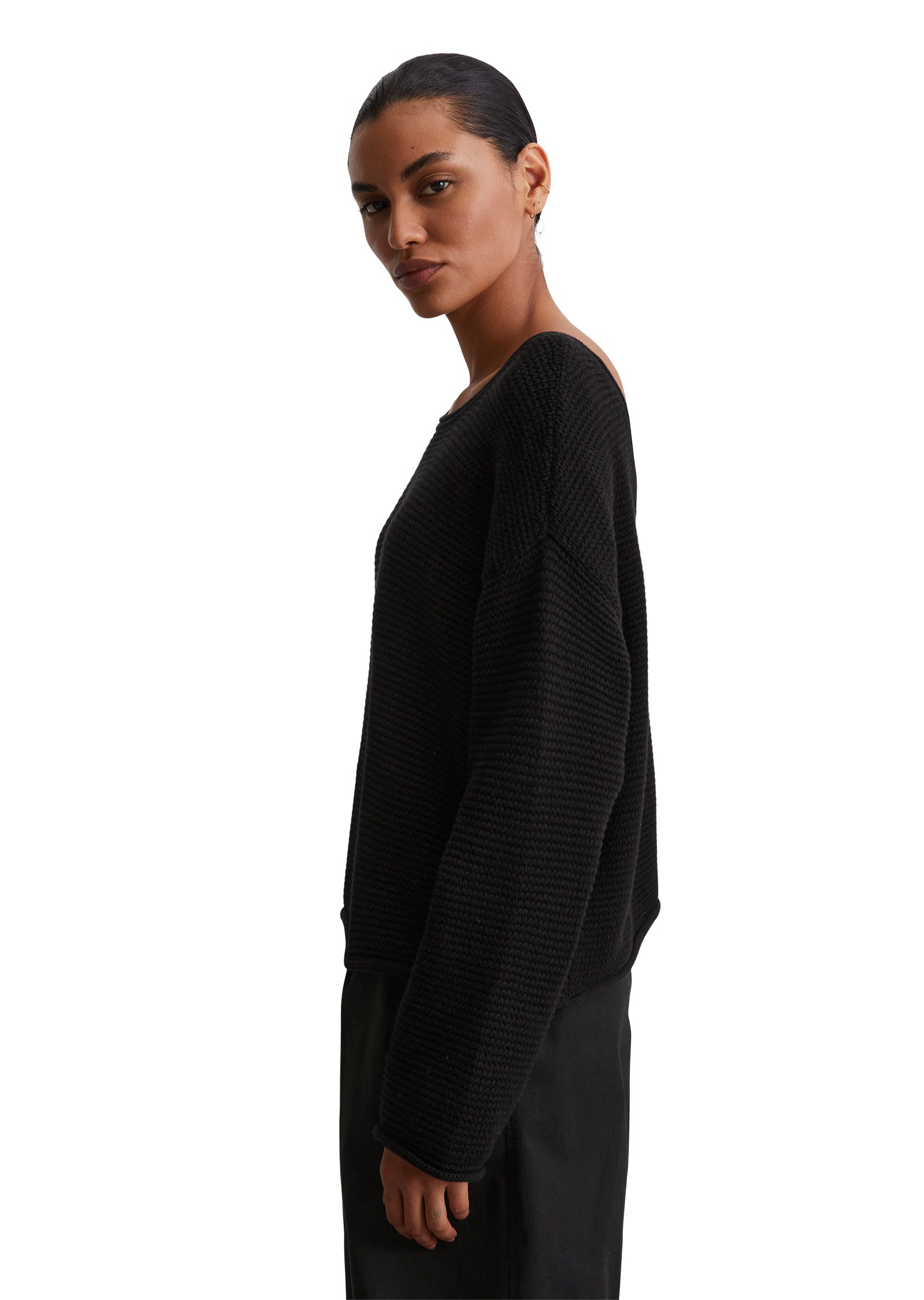 Marc OPolo Rundhalspullover "aus Organic Cotton" günstig online kaufen