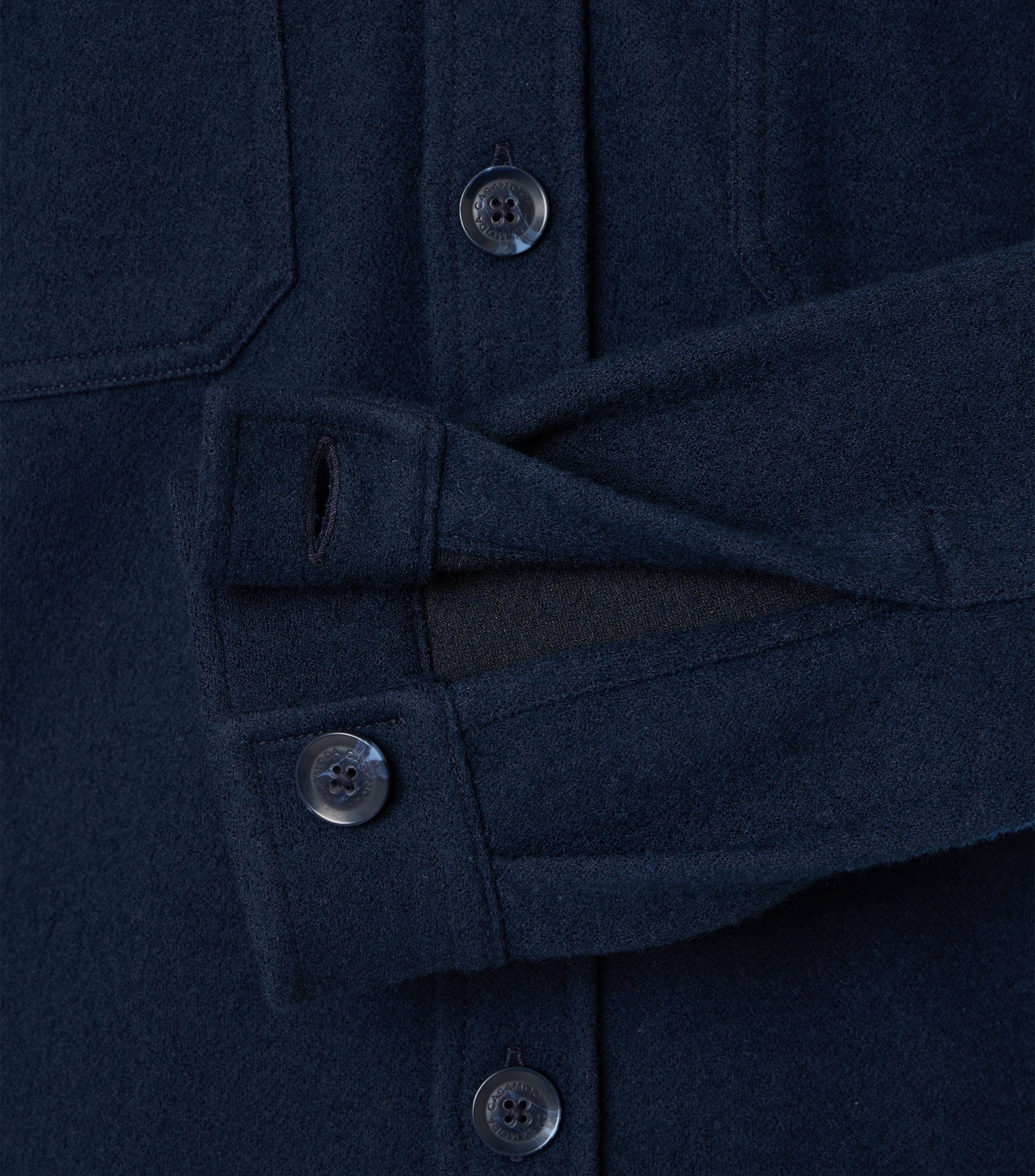 CASAMODA Langarmhemd »CASAMODA Hemdjacke uni«