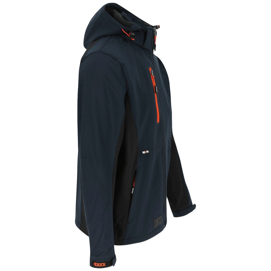 Herock Softshelljacke »Trystan Softshell-Jacke«, mit Kapuze