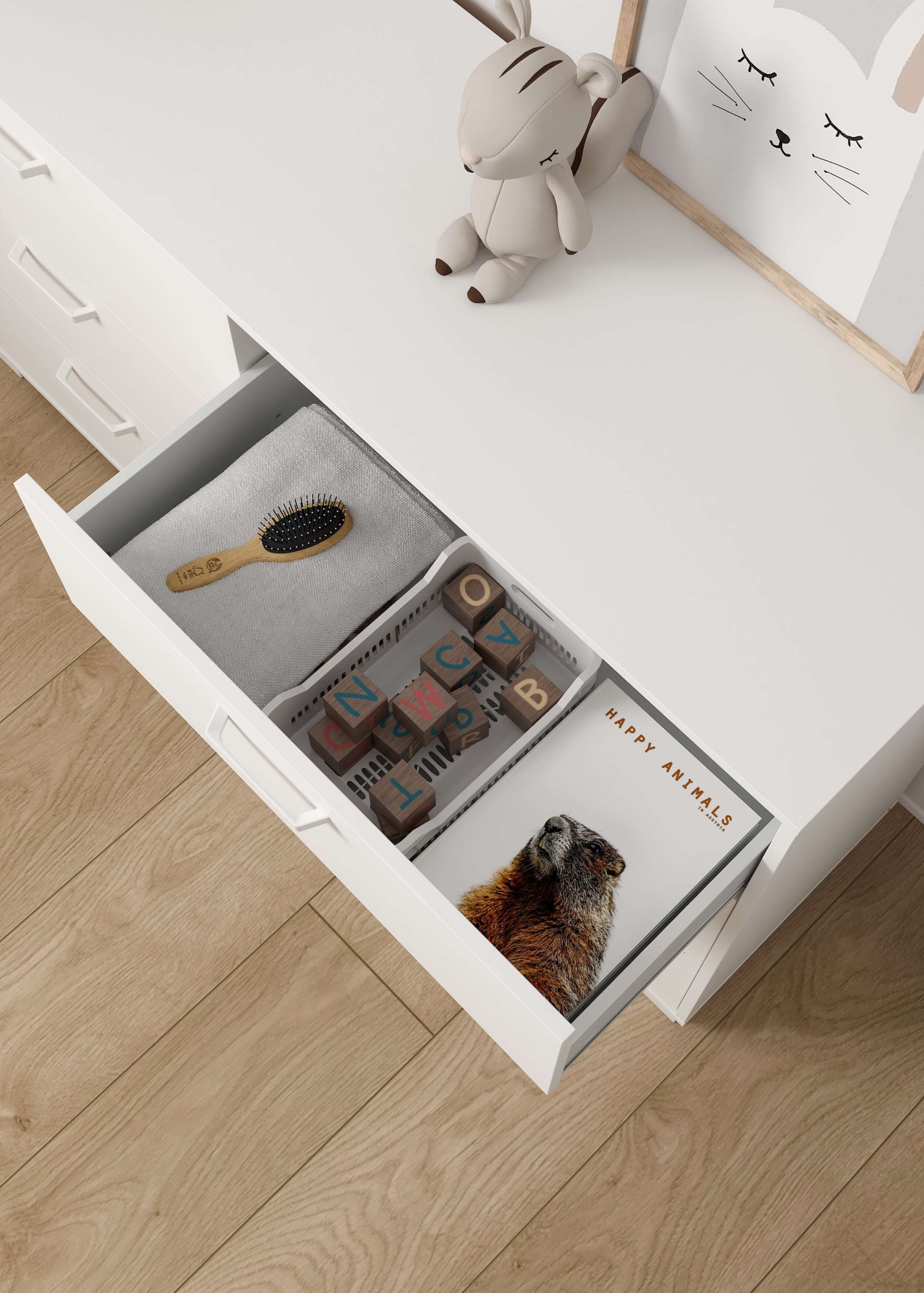 Home affaire Sideboard »Sofia« minimalistisches, modernes Design, Breite 70,2 cm