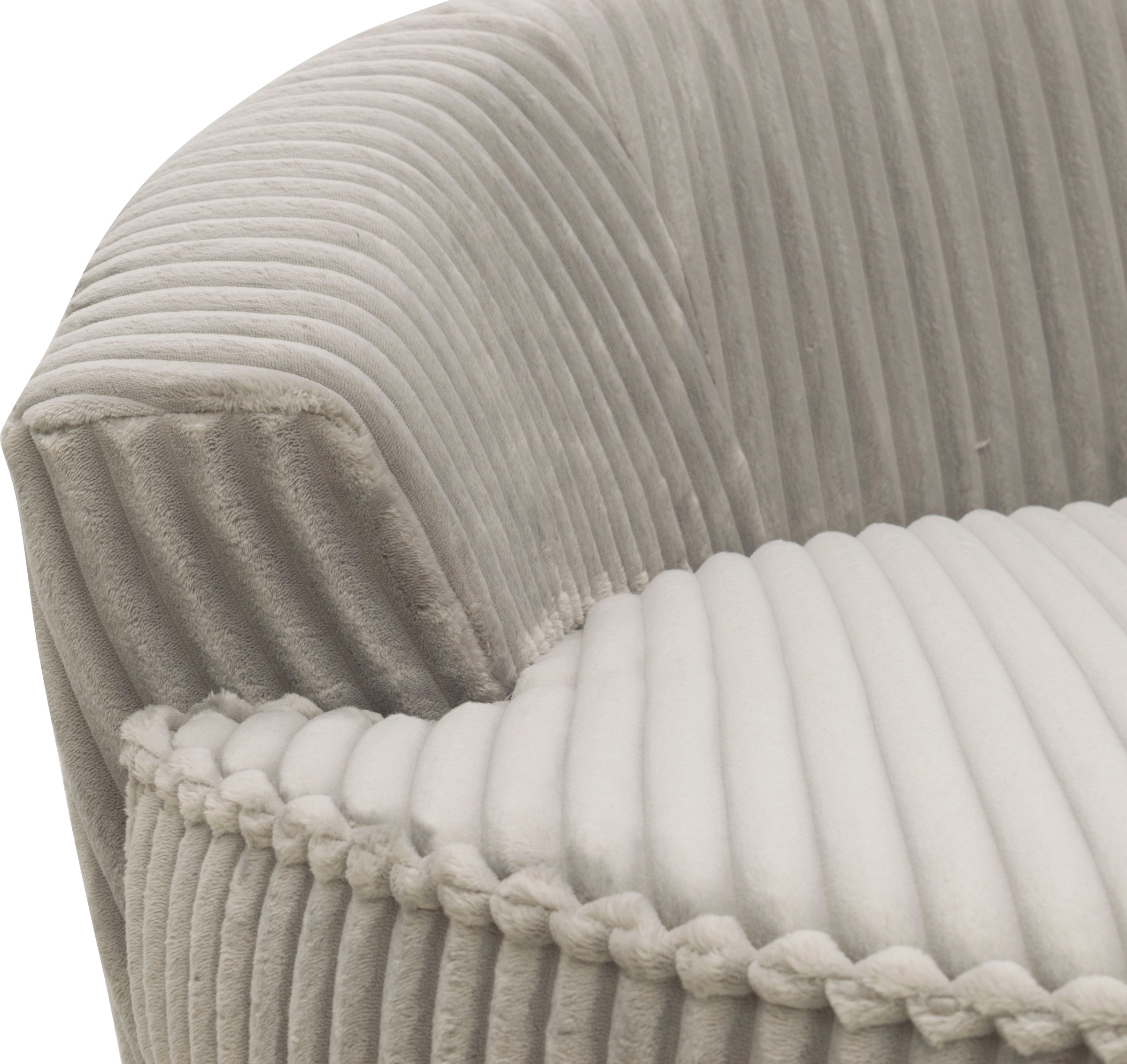 INOSIGN Drehsessel »AMECA, Love Seat XXL, Lese-Sessel, Big-Sessel 122 x 126 x 76 cm«, (1 St.), mit Mega-Cordstoff, Drehfunktion und Federkern