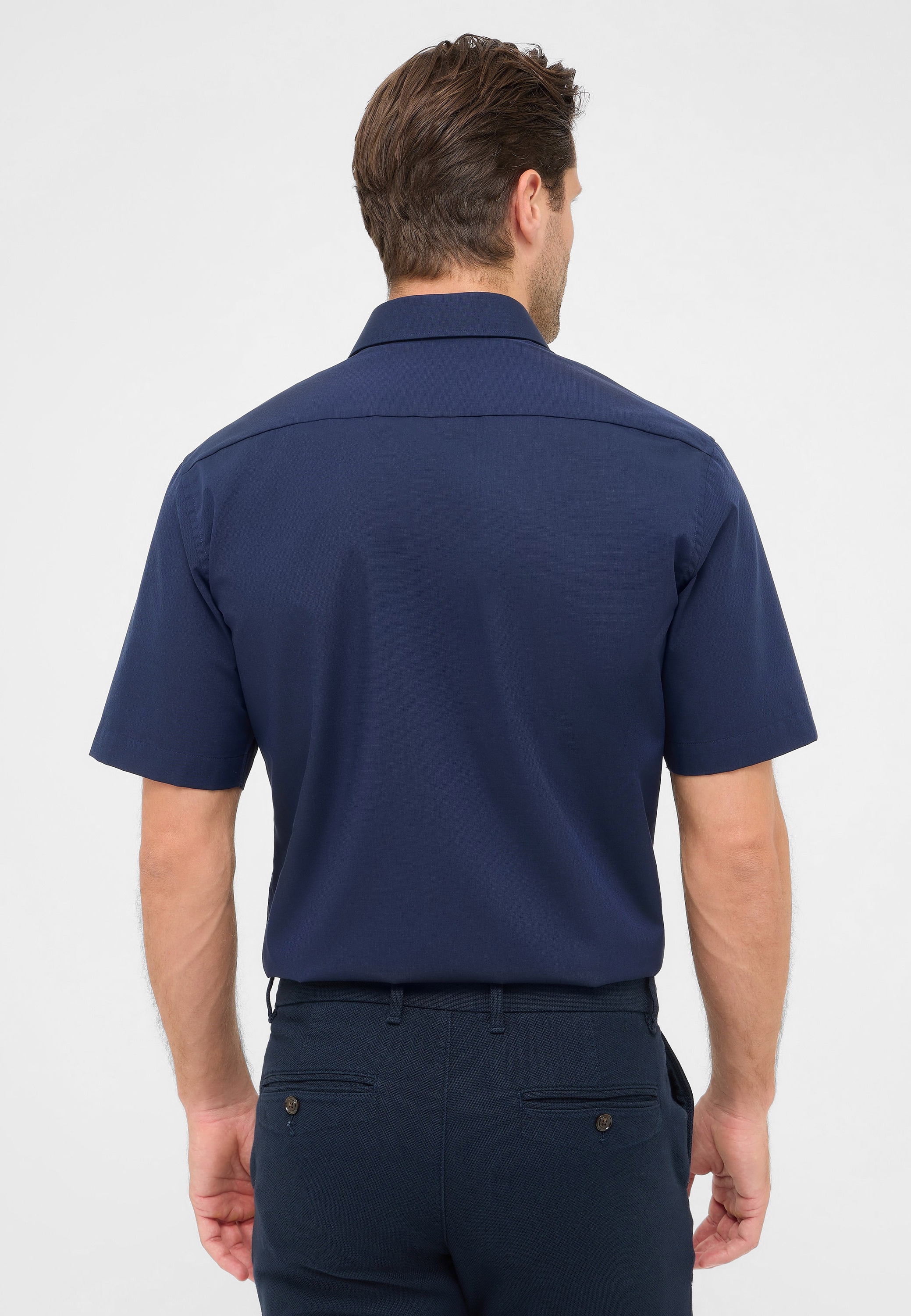 Eterna Kurzarmhemd, NON IRON (bügelfrei)