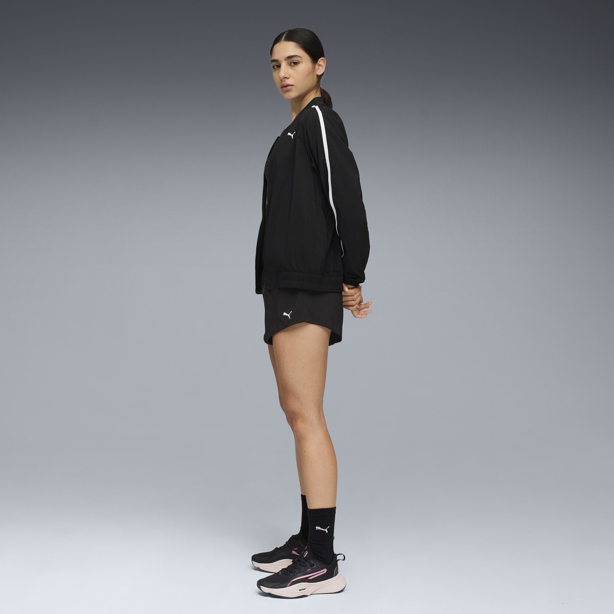 PUMA Trainingsshorts »PUMA STRONG Gewebte Trainingsshorts Damen«