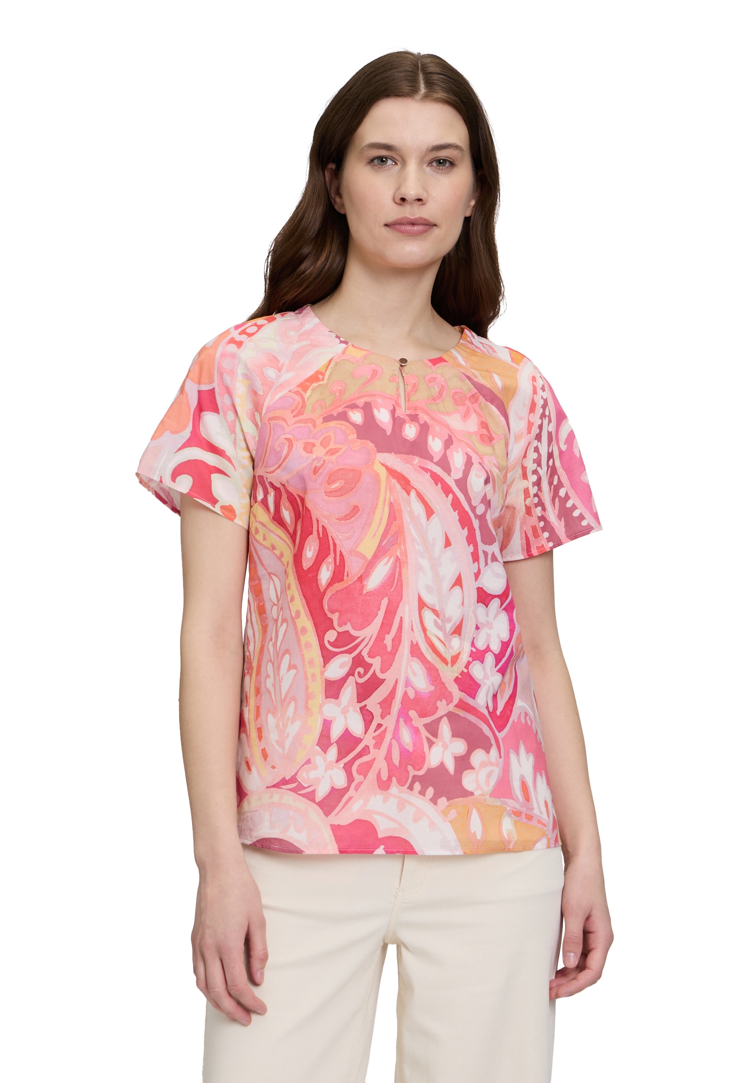 Betty Barclay Schlupfbluse "Betty Barclay Casual-Bluse mit Muster" günstig online kaufen