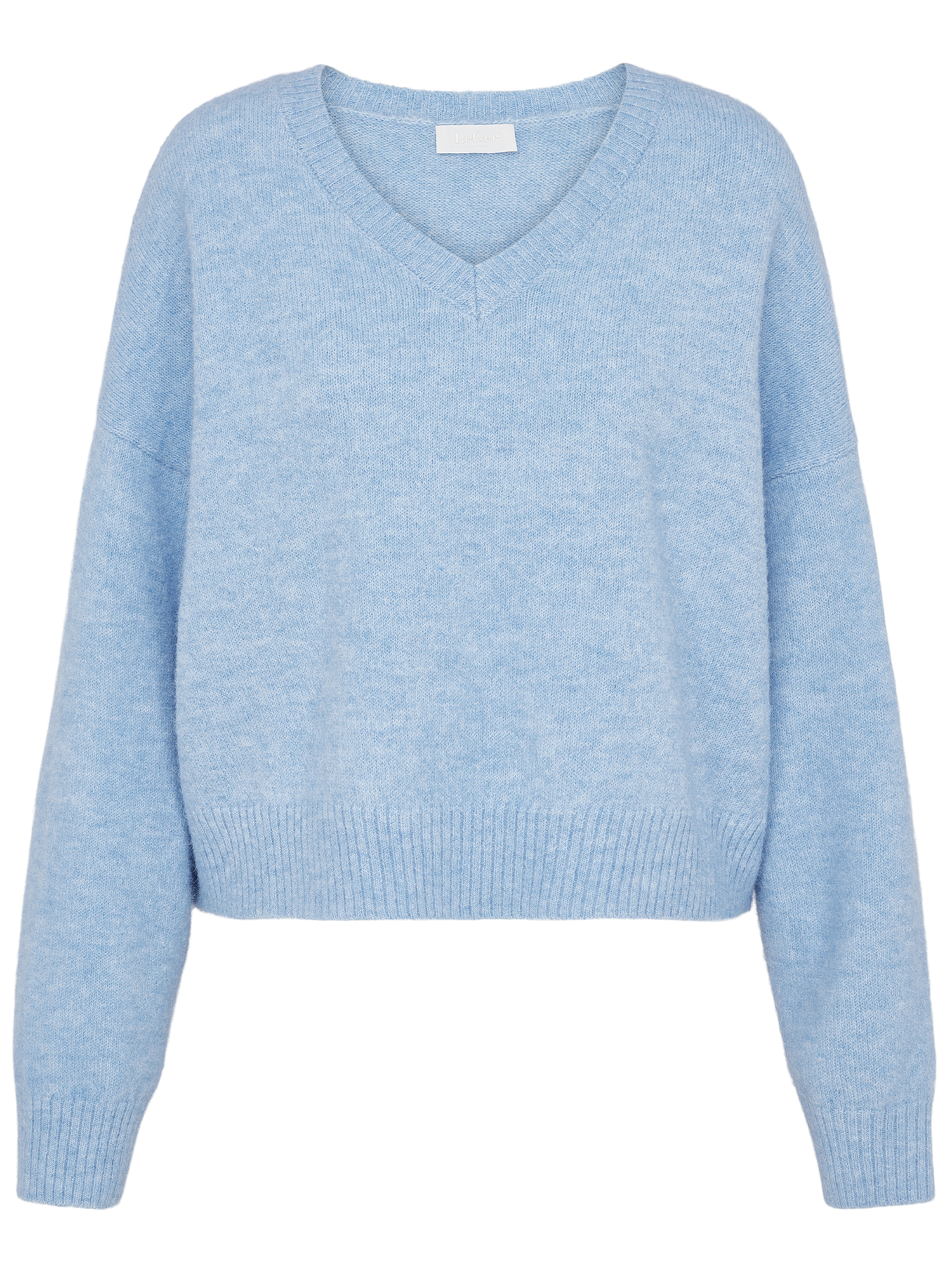 LeGer Strickpullover "Halina, LeGer by Lena Gercke", Loose fit mit Rundhals günstig online kaufen