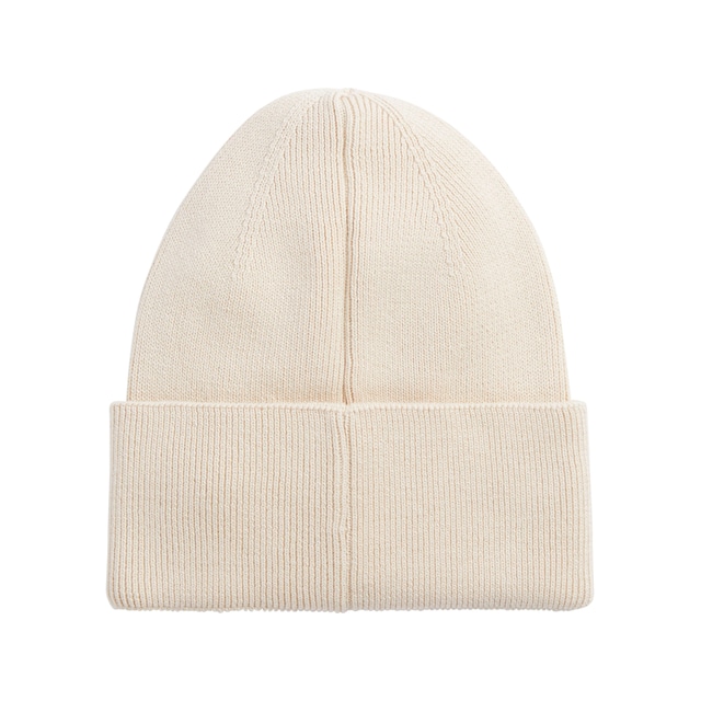 Calvin Klein Beanie »FINE COTTON RIB BEANIE«, mit Logopatch online  bestellen | BAUR