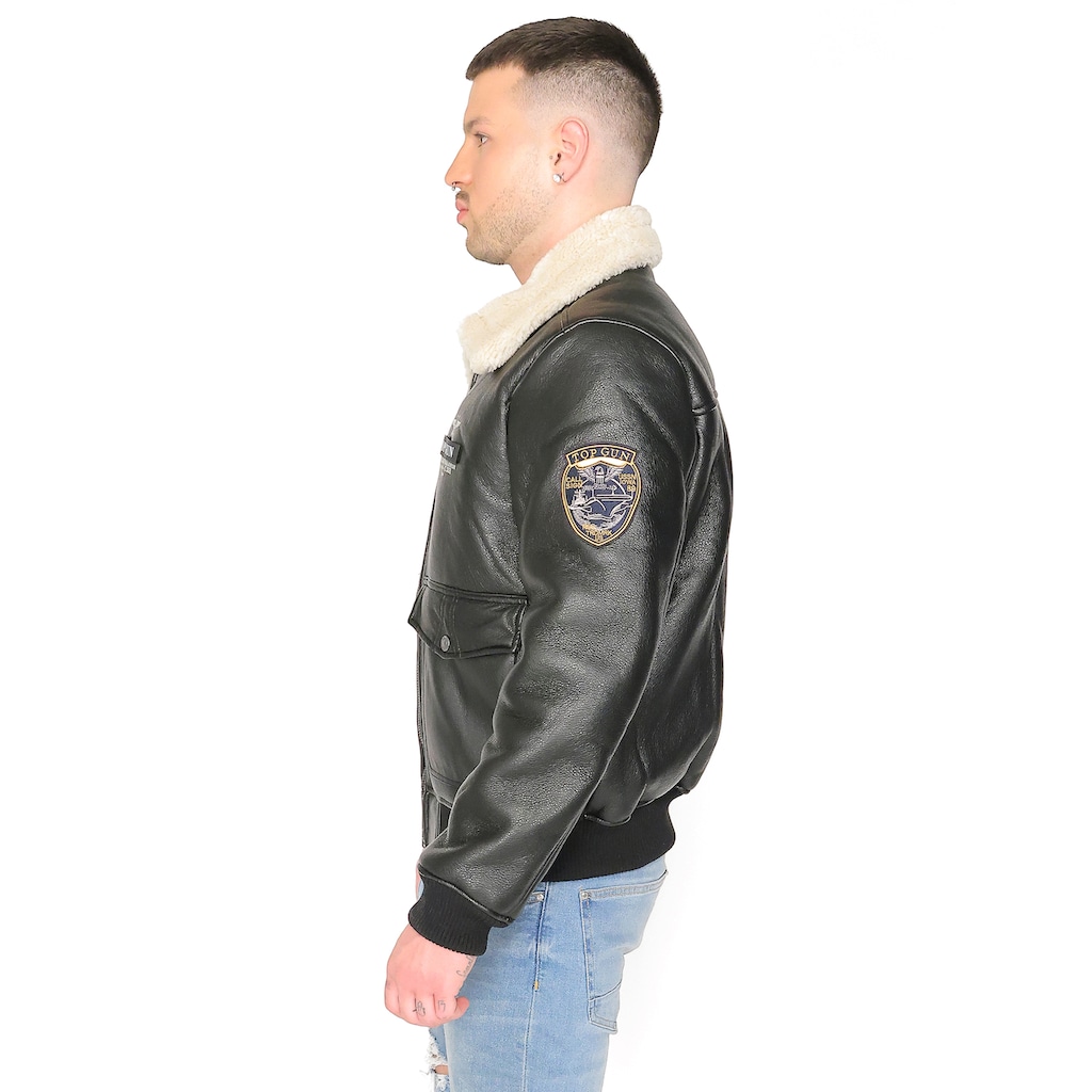 TOP GUN Lederjacke »TG20213035«