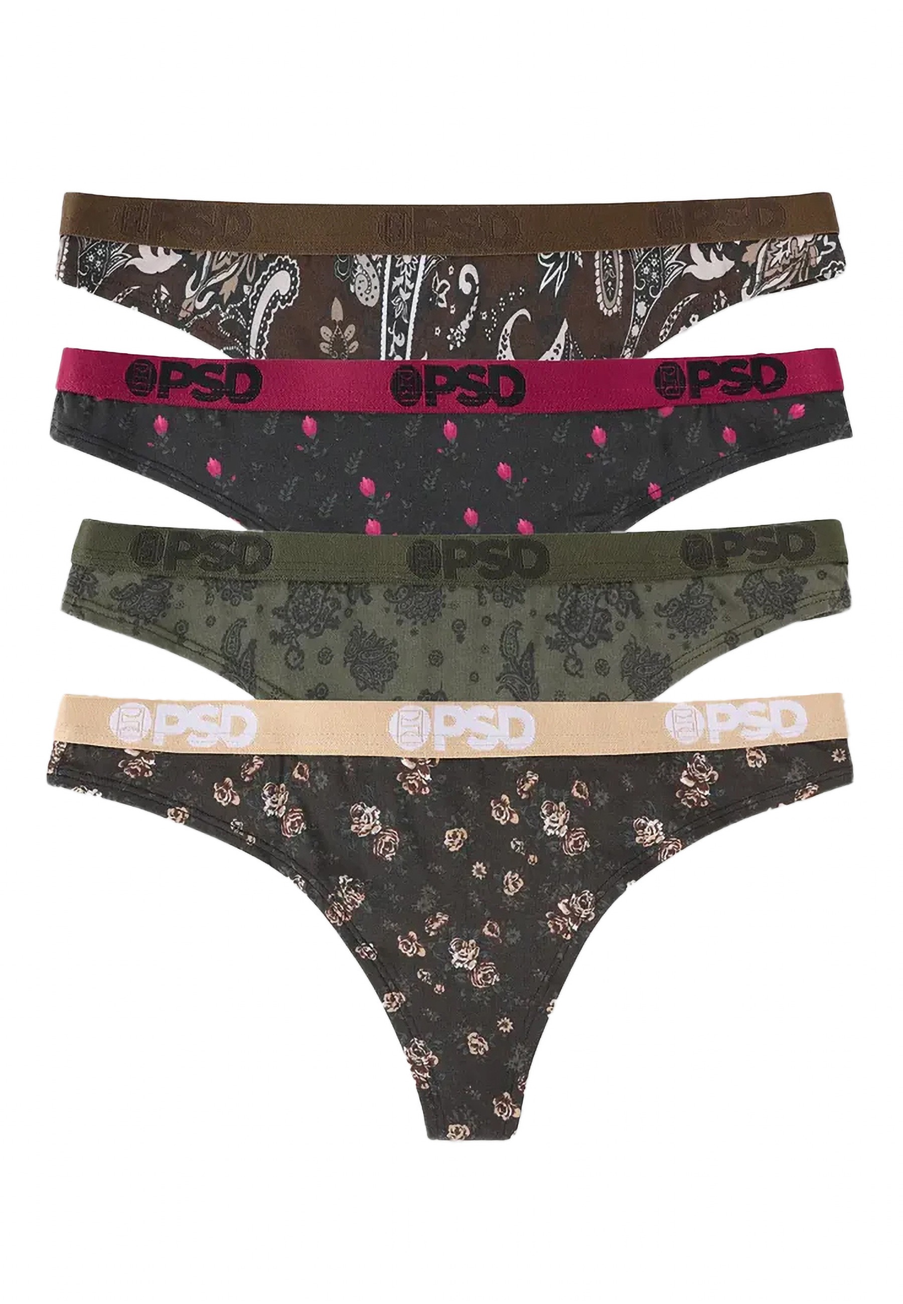 PSD String "PSD 4 PACK THONGS FLOANDA"