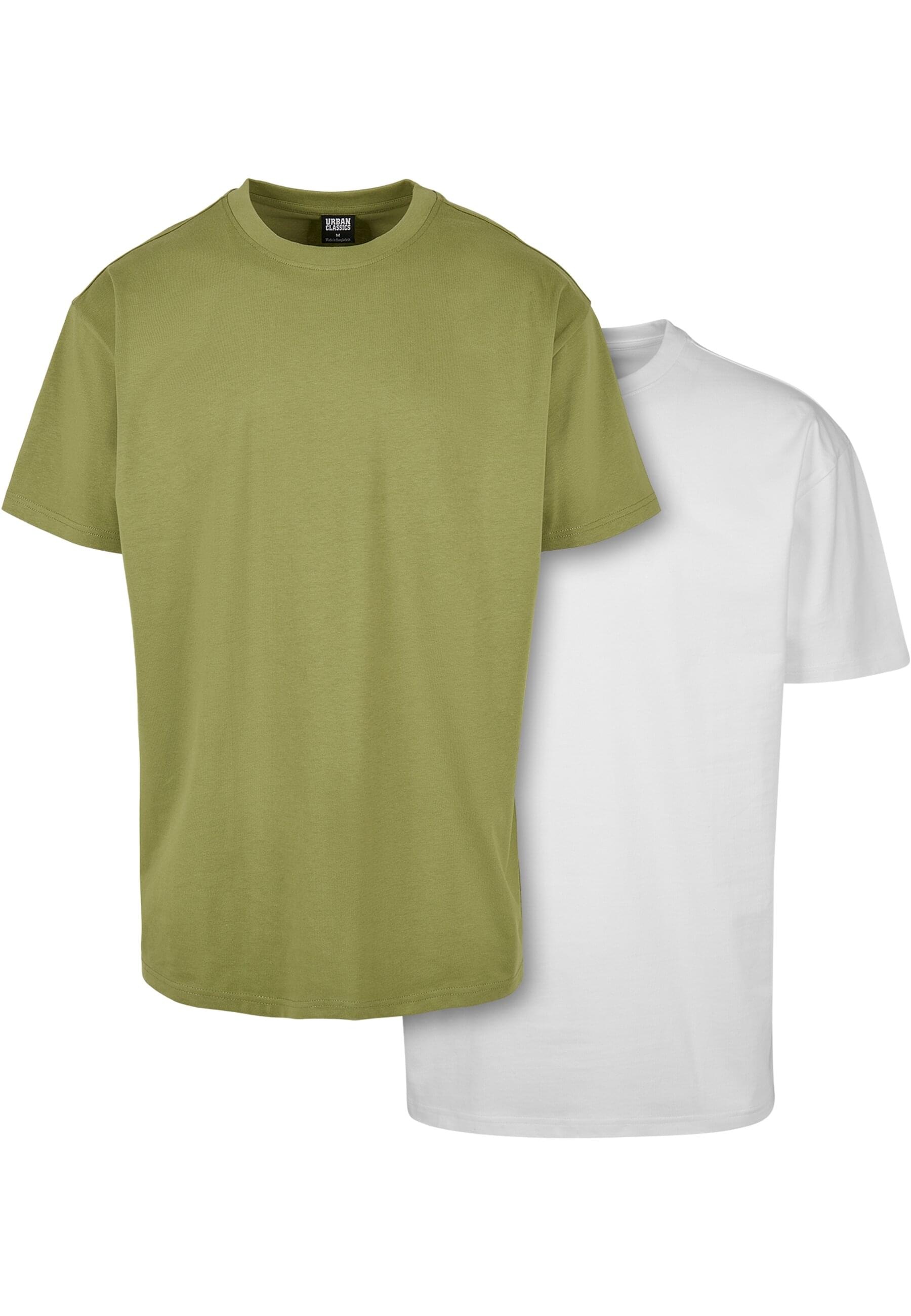 URBAN CLASSICS T-Shirt "Urban Classics Herren Heavy Oversized Tee 2-Pack" günstig online kaufen