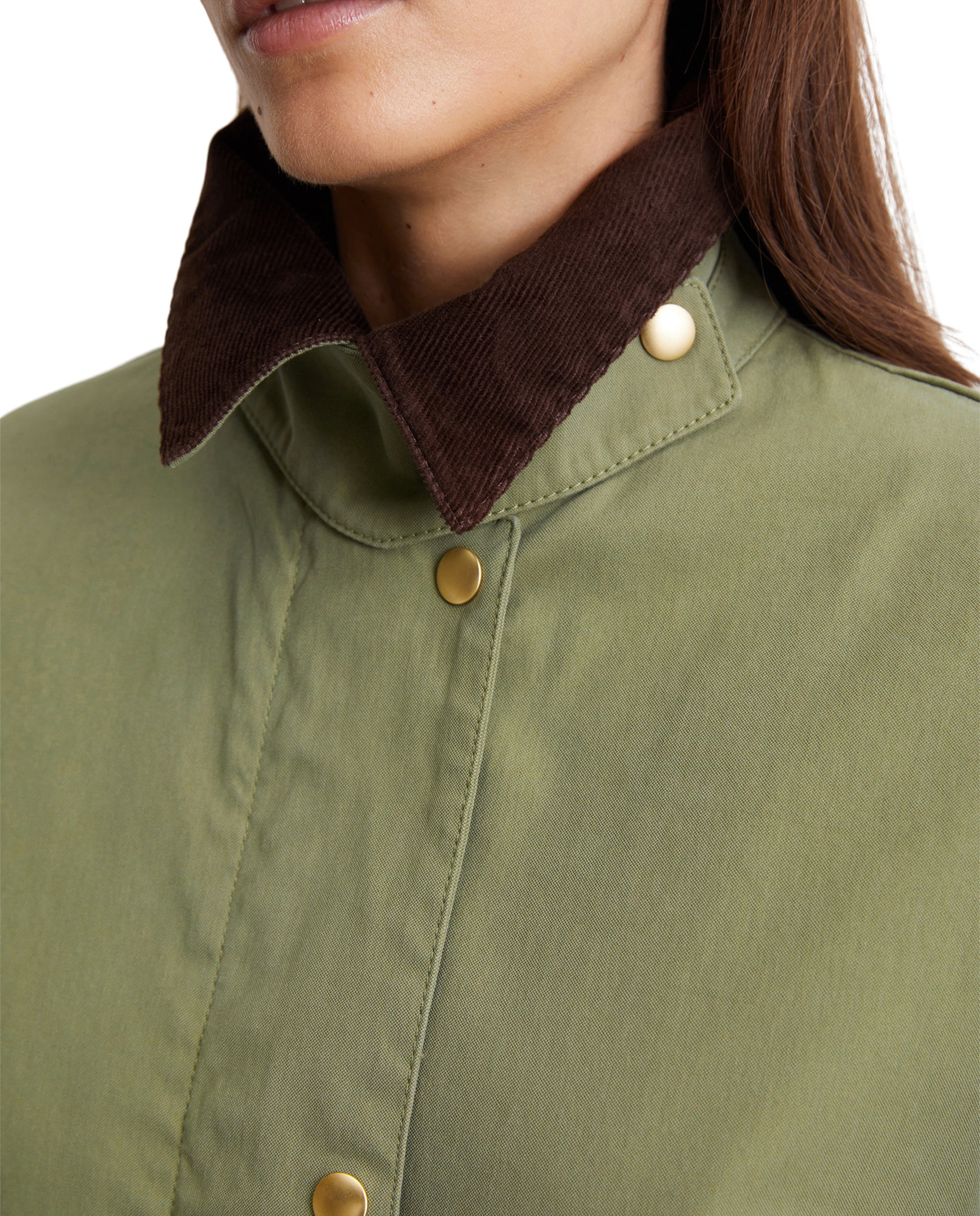 Marc O'Polo Outdoorjacke »aus Canvas-Qualität«, ohne Kapuze