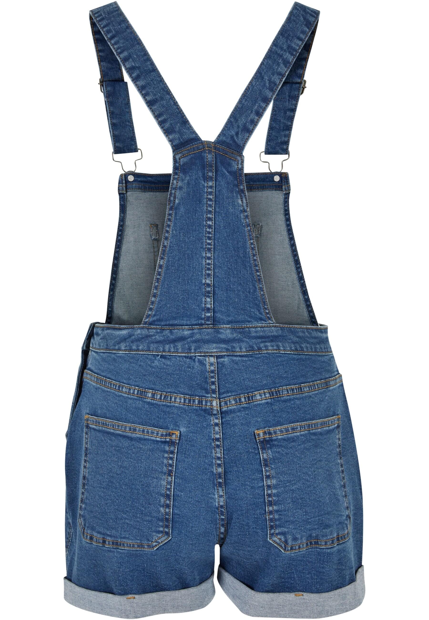URBAN CLASSICS Jumpsuit »Urban Classics Damen Ladies Organic Short Dungaree«, (1 tlg.)