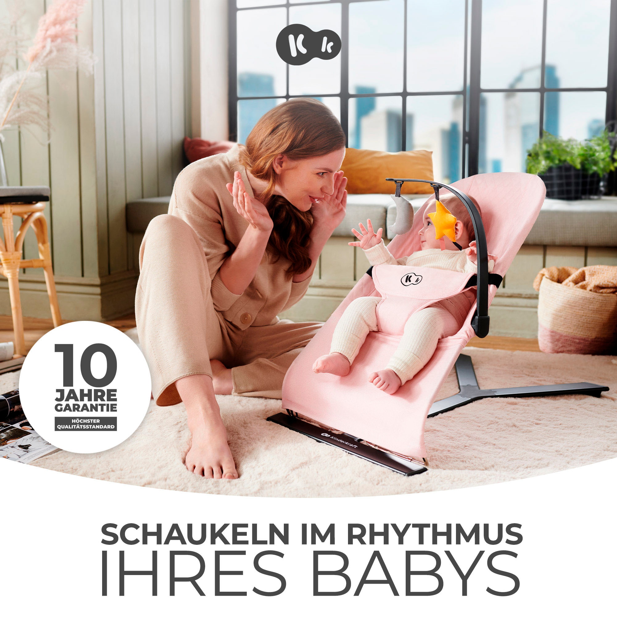 Kinderkraft Babywippe »MIMI« bis 9 kg