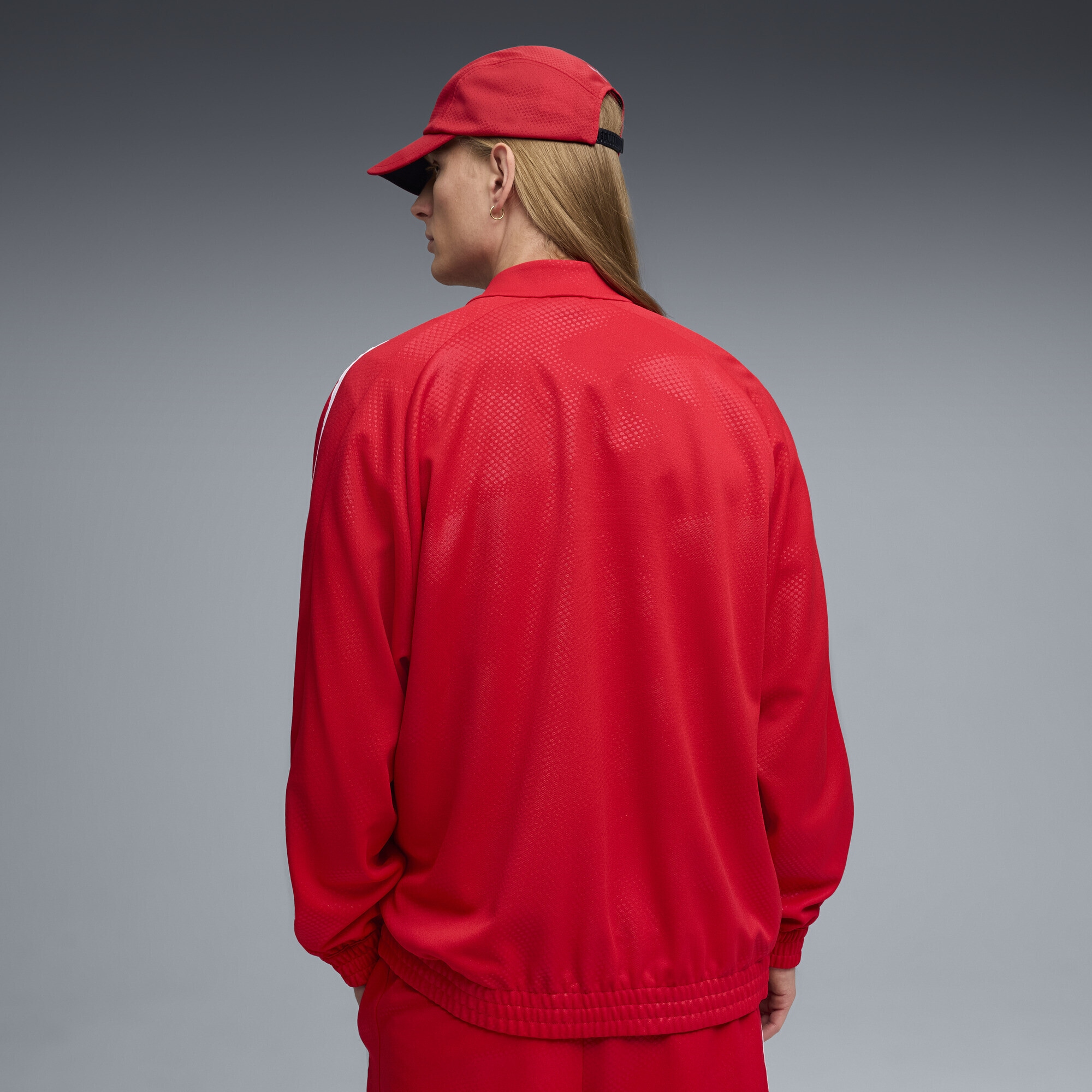PUMA Sweatjacke »Scuderia Ferrari T7 Oversized Trainingsjacke Herren«