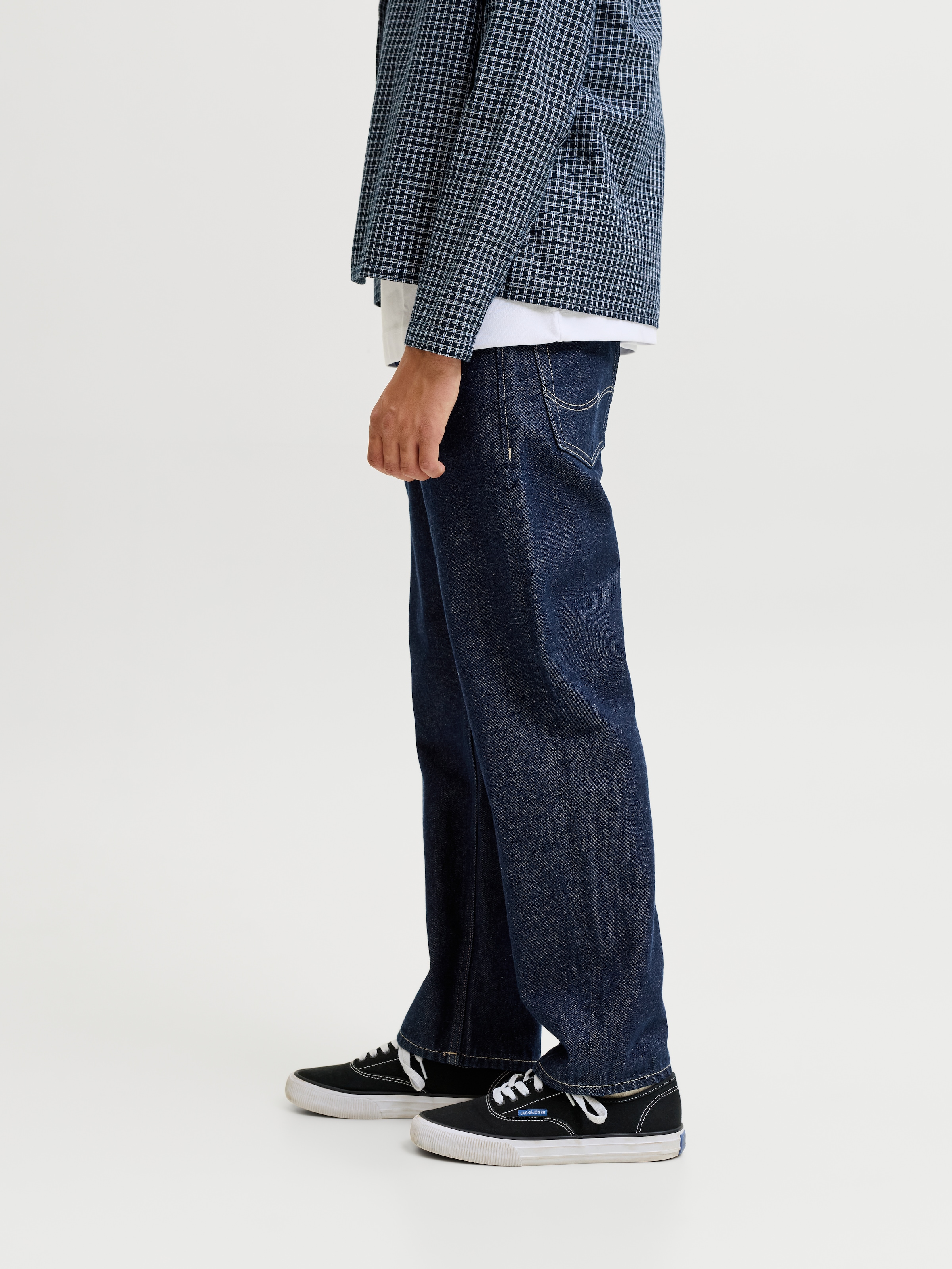 Jack & Jones Junior Relax-fit-Jeans »JJICHRIS JJORIGINAL AKM 201 SN JNR« Baumwolle, relaxed fit