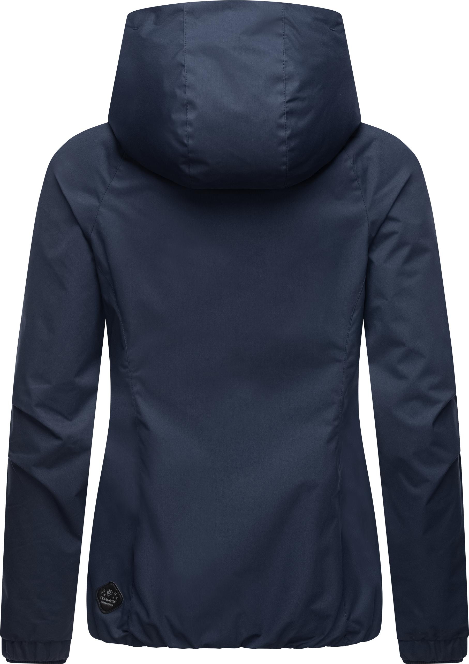 Ragwear Outdoorjacke »Dizzie«, mit Kapuze, Wasserdichte Übergangsjacke mit großer Kapuze