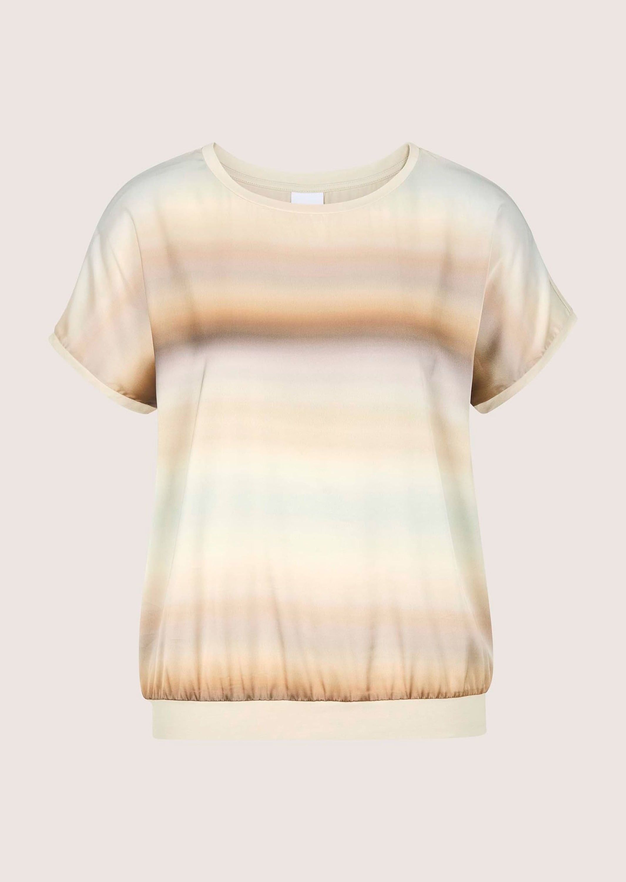 MADELEINE Kurzarmshirt "Jerseyshirt Elegantes Blusenshirt mit Streifenmuste günstig online kaufen