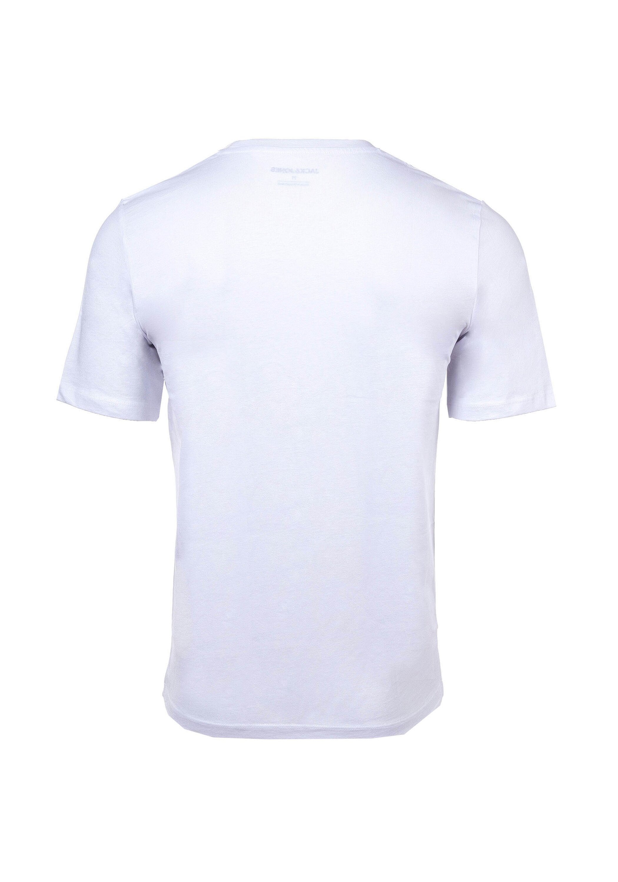 Jack & Jones T-Shirt »T-Shirt JJLEOGRA TEE CREW NECK 5PK 5er Pack«