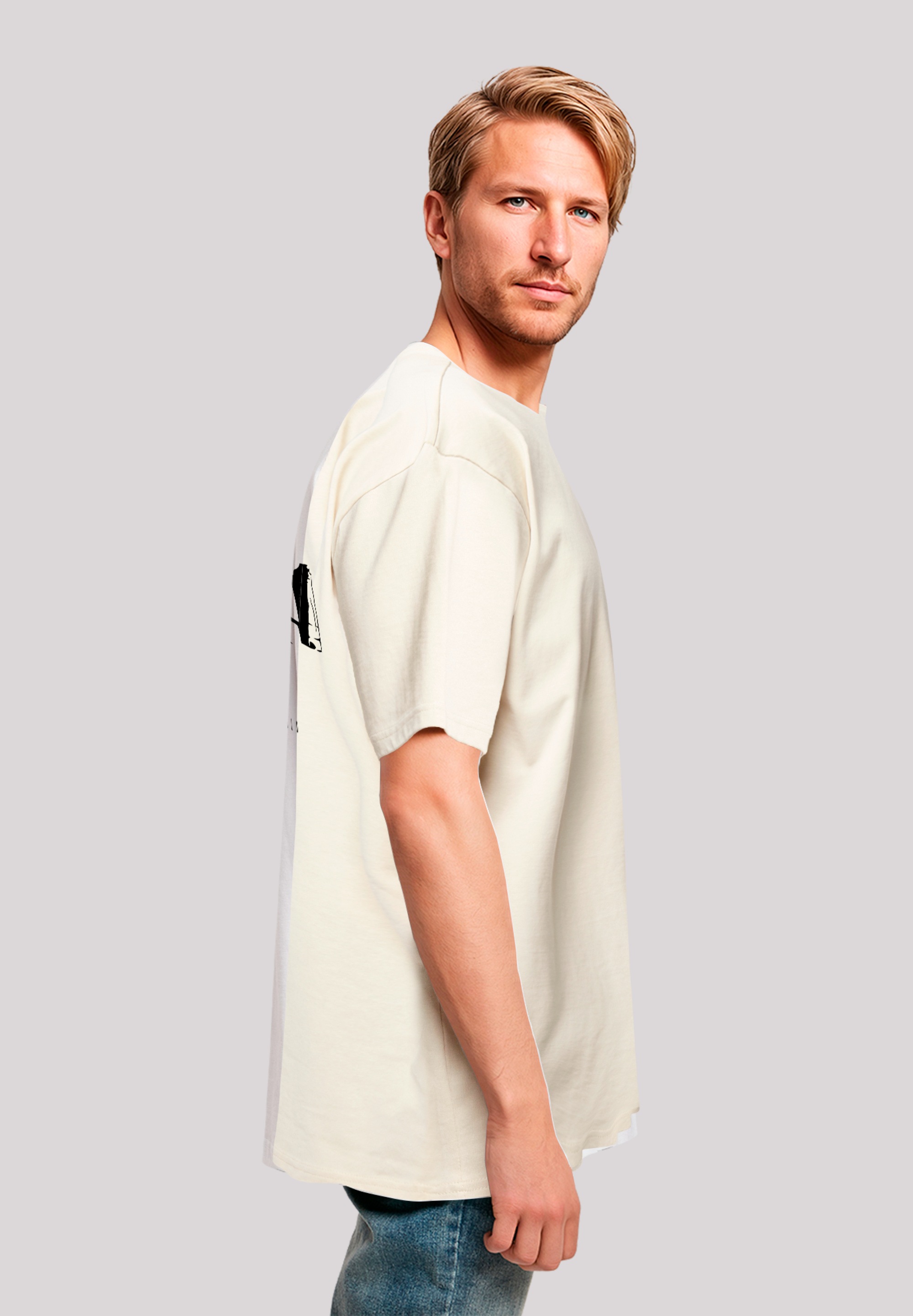 F4NT4STIC T-Shirt »Oversize Escape Discover the World Savannah«, Discover the World
