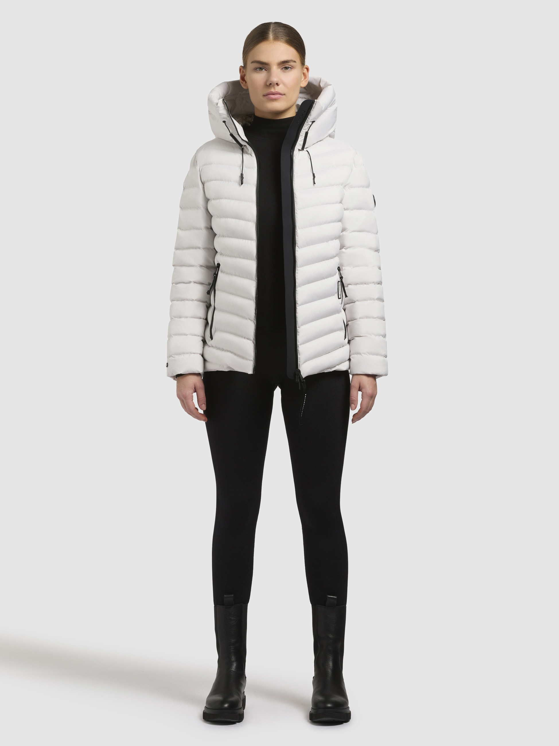 khujo Steppjacke »PACE«, mit Kapuze