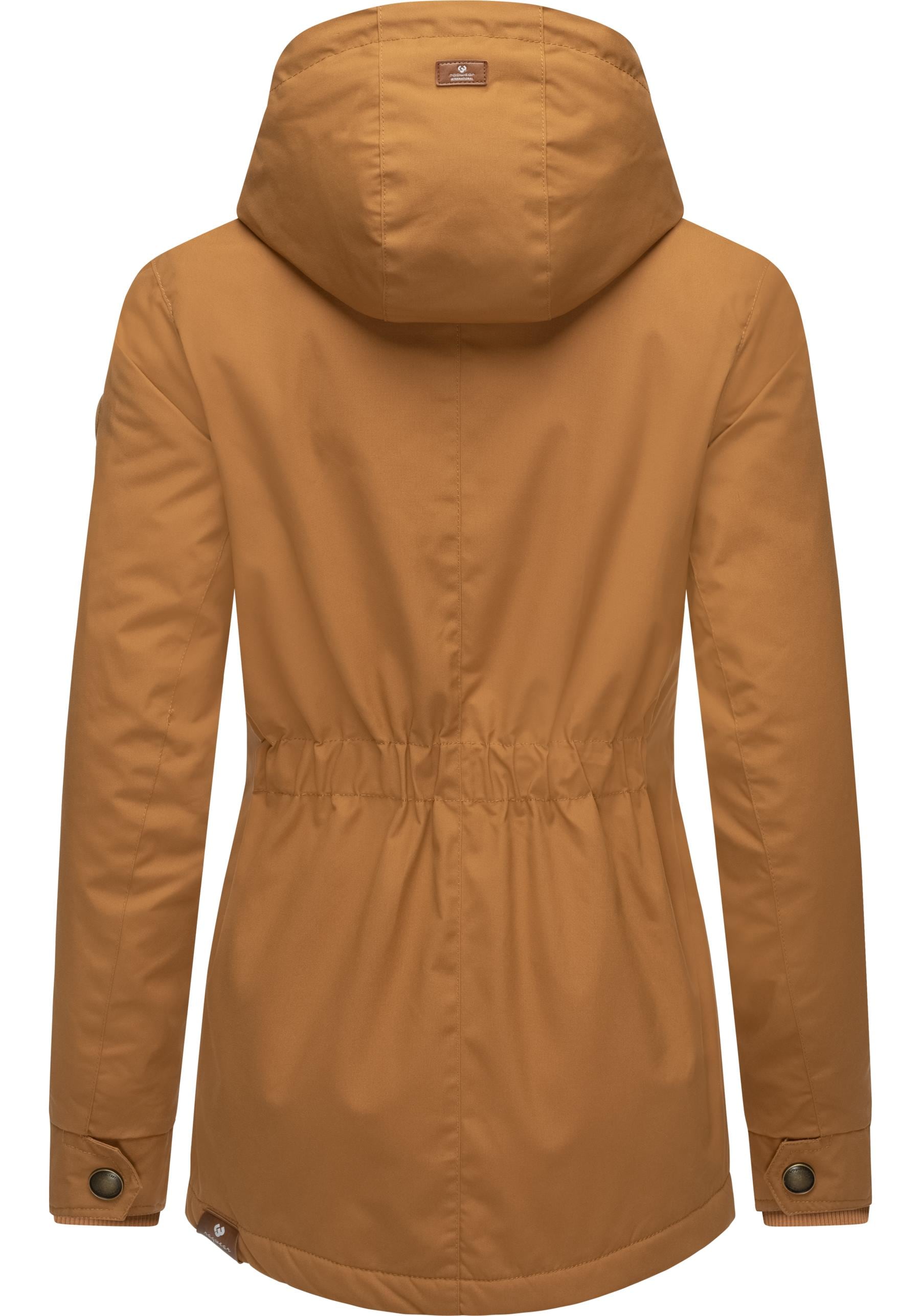 Ragwear Winterjacke »Monade«, mit Kapuze, Damen Winterparka mit Kapuze und m. Fleece gefüttert