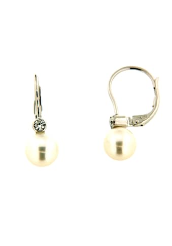 Orolino Paar Ohrhänger »585/- Weißgold mit Brillant + Zuchtperle« kaufen