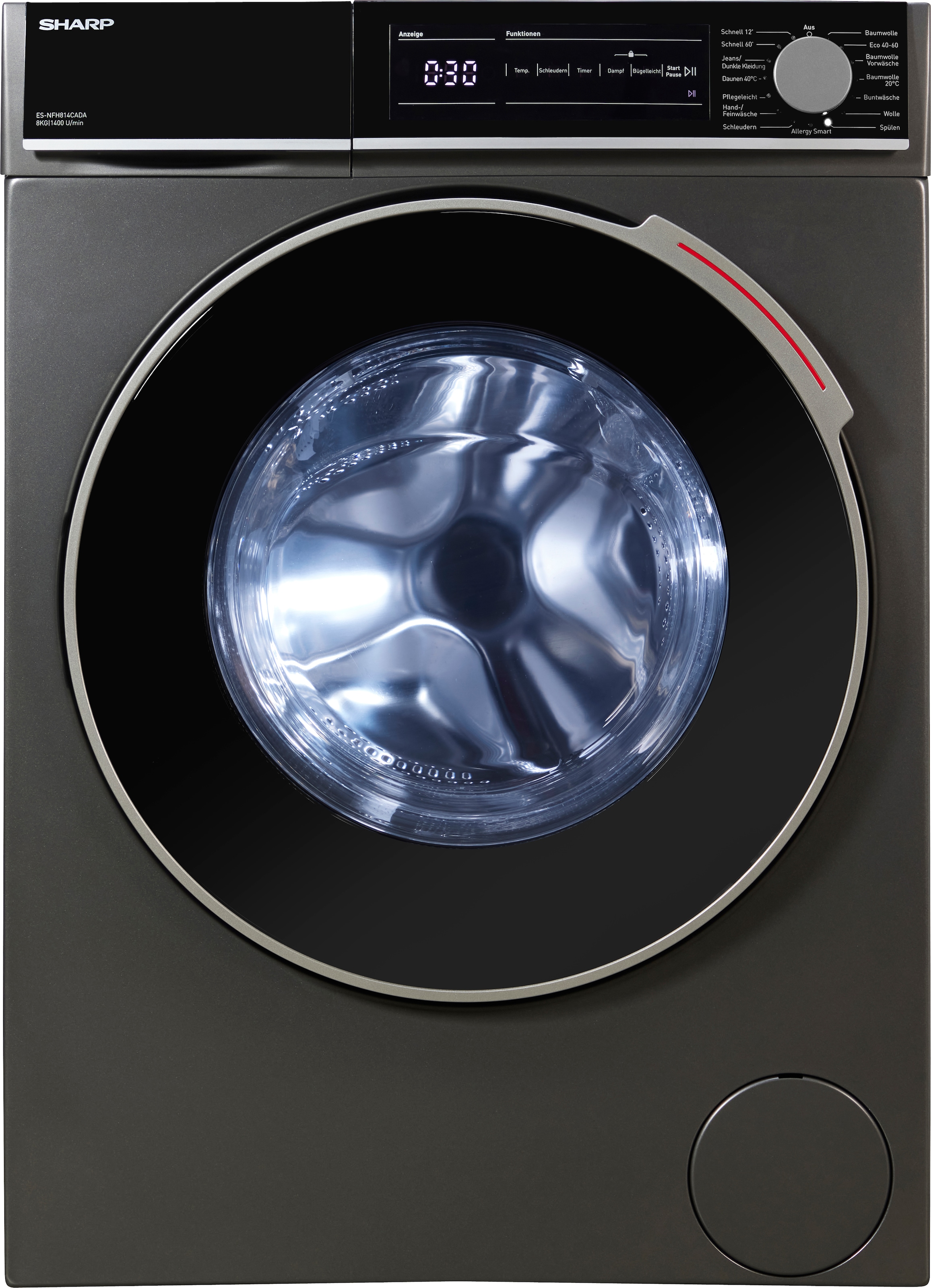 Sharp Waschmaschine bestellen U/min ES-NFH814CADA-DE, 8 1400 | »ES-NFH814CADA-DE«, online BAUR kg