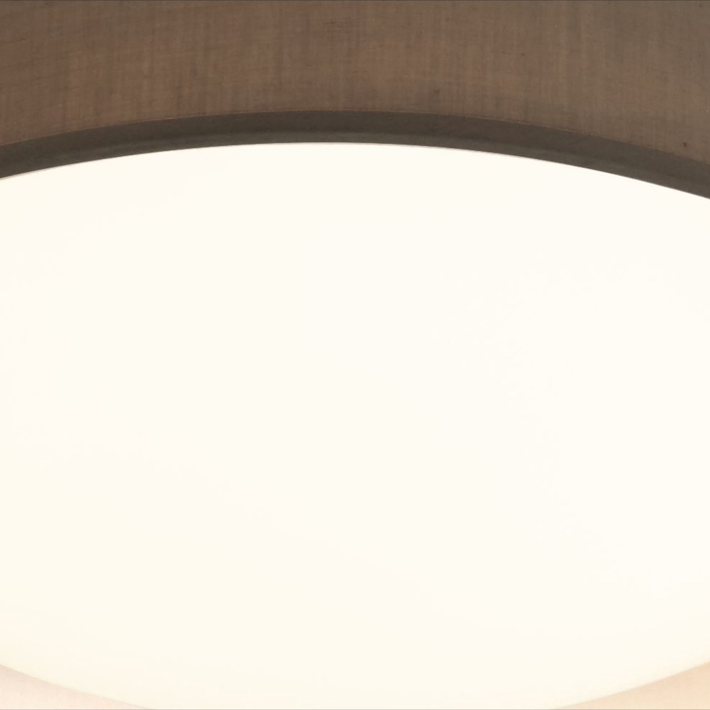 Searchlight Deckenleuchte »Gianna Deckenleuchte - Grauer Stoff & Acryldiffusor« LED-Modul 1 Stk.