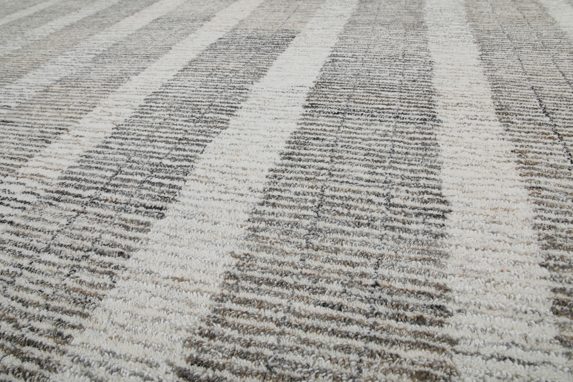Wecon home Teppich »Hamptons FORTY«, rechteckig, 11 mm Höhe, Läufer, Fasermix, Kurzflor, Wohnzimmer, Schlafzimmer, Streifen Muster