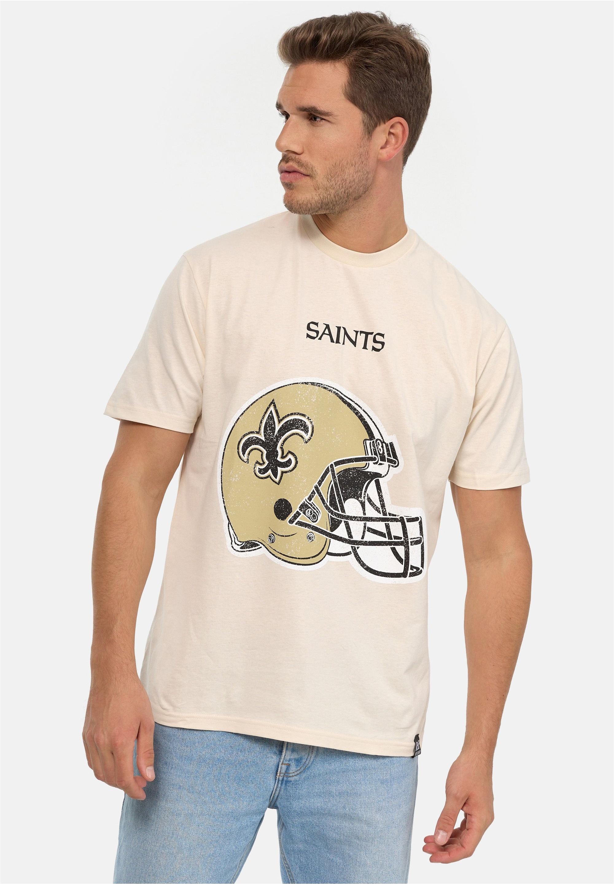 Recovered T-Shirt "NFL Saints Helmet Relaxed", 1 Stk. für alle Fans der New günstig online kaufen