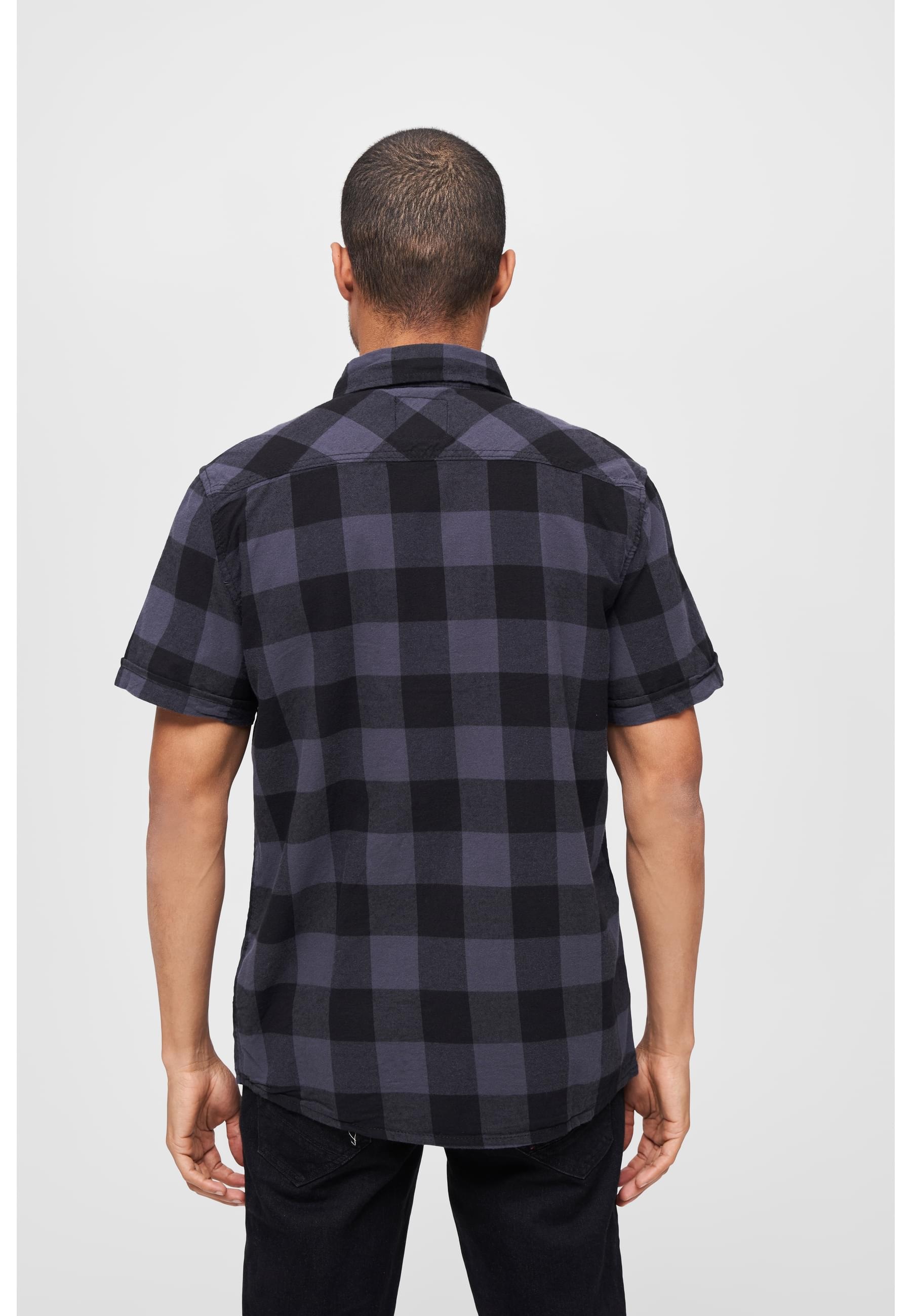 Brandit Langarmhemd »Brandit Herren Checkshirt Halfsleeve«, (1 tlg.)