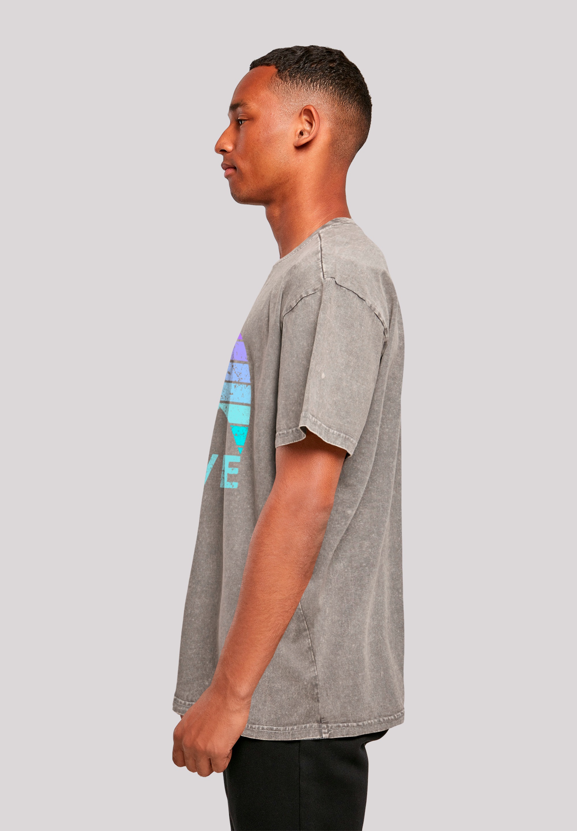 F4NT4STIC T-Shirt »I BELIEVE UFO Alien Raumschiff Retro«, Premium Qualität