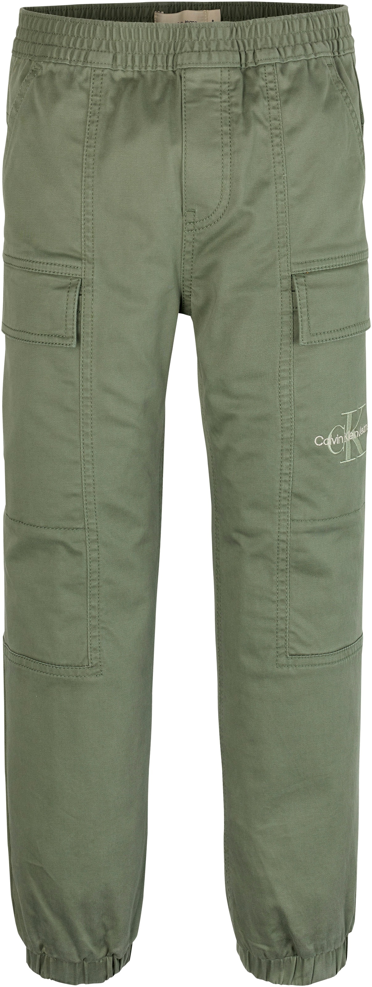 Calvin Klein Jeans Sweathose »ESSENTIAL WOVEN CARGO PANTS«, für Kinder bis 16 Jahre mit Logo-Print