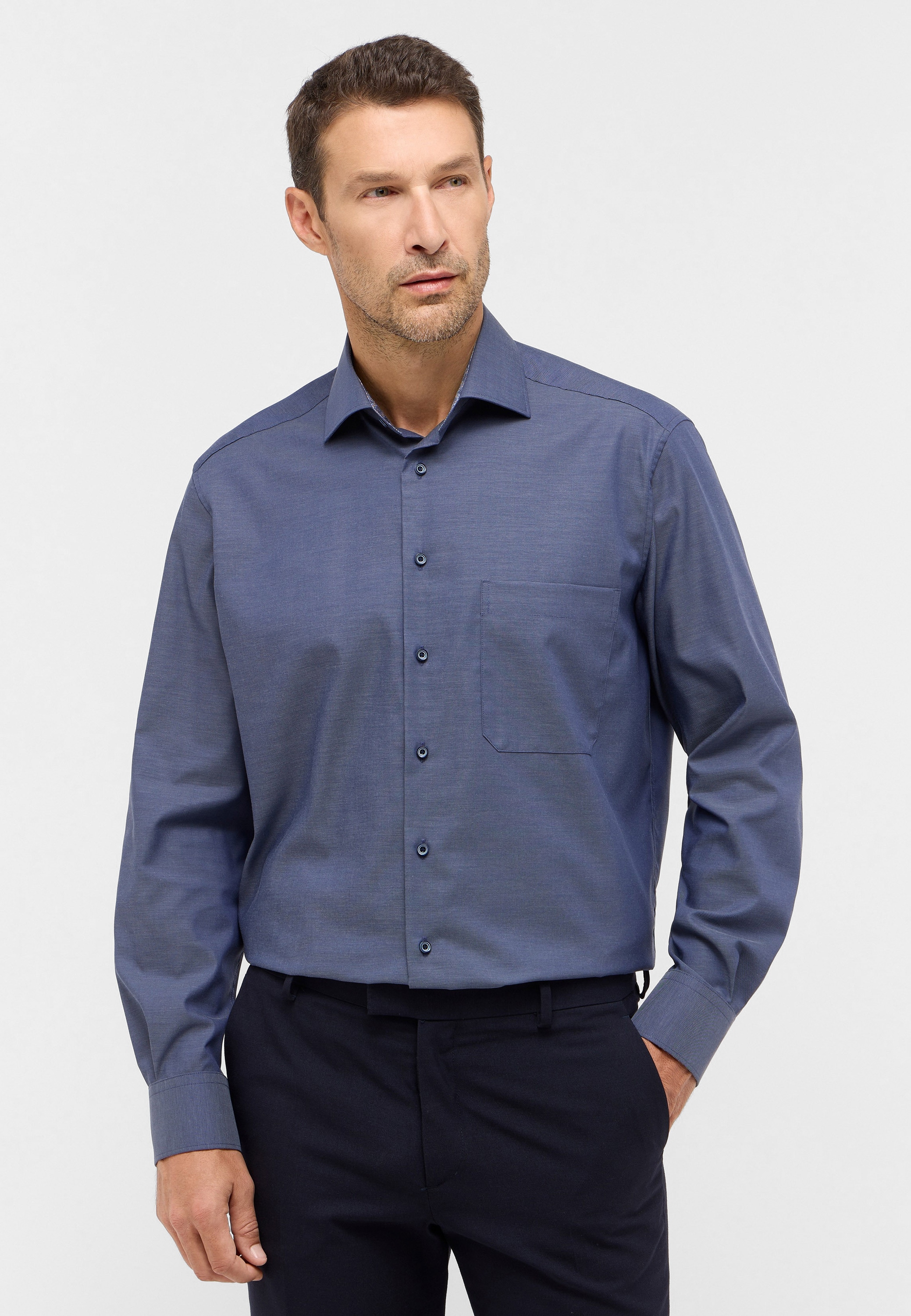 Eterna Langarmhemd "COMFORT FIT", NON IRON (bügelfrei) günstig online kaufen