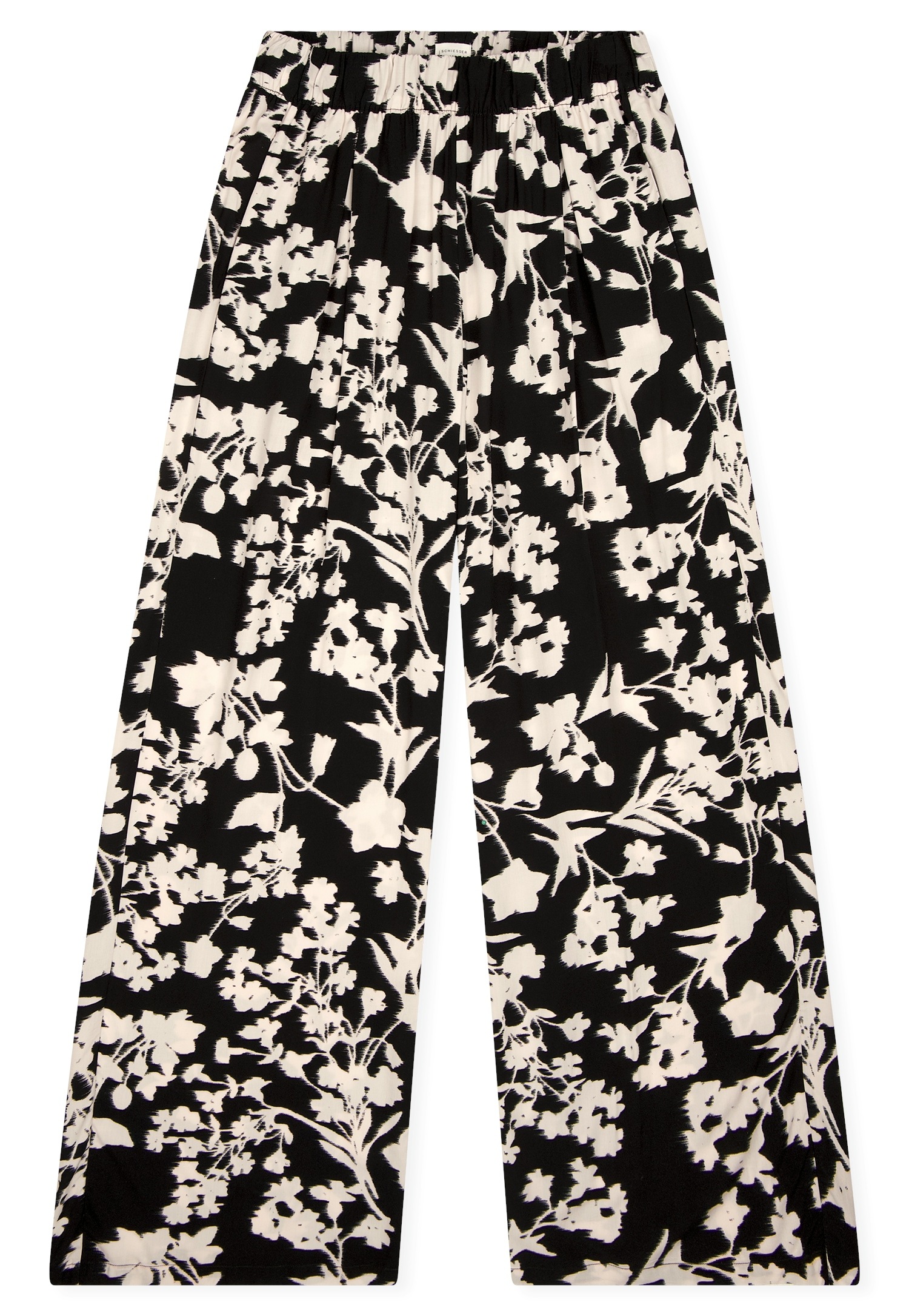 Schiesser Loungehose "Mix + Relax", elastischer Bund, Viskose, seitliche Ta günstig online kaufen