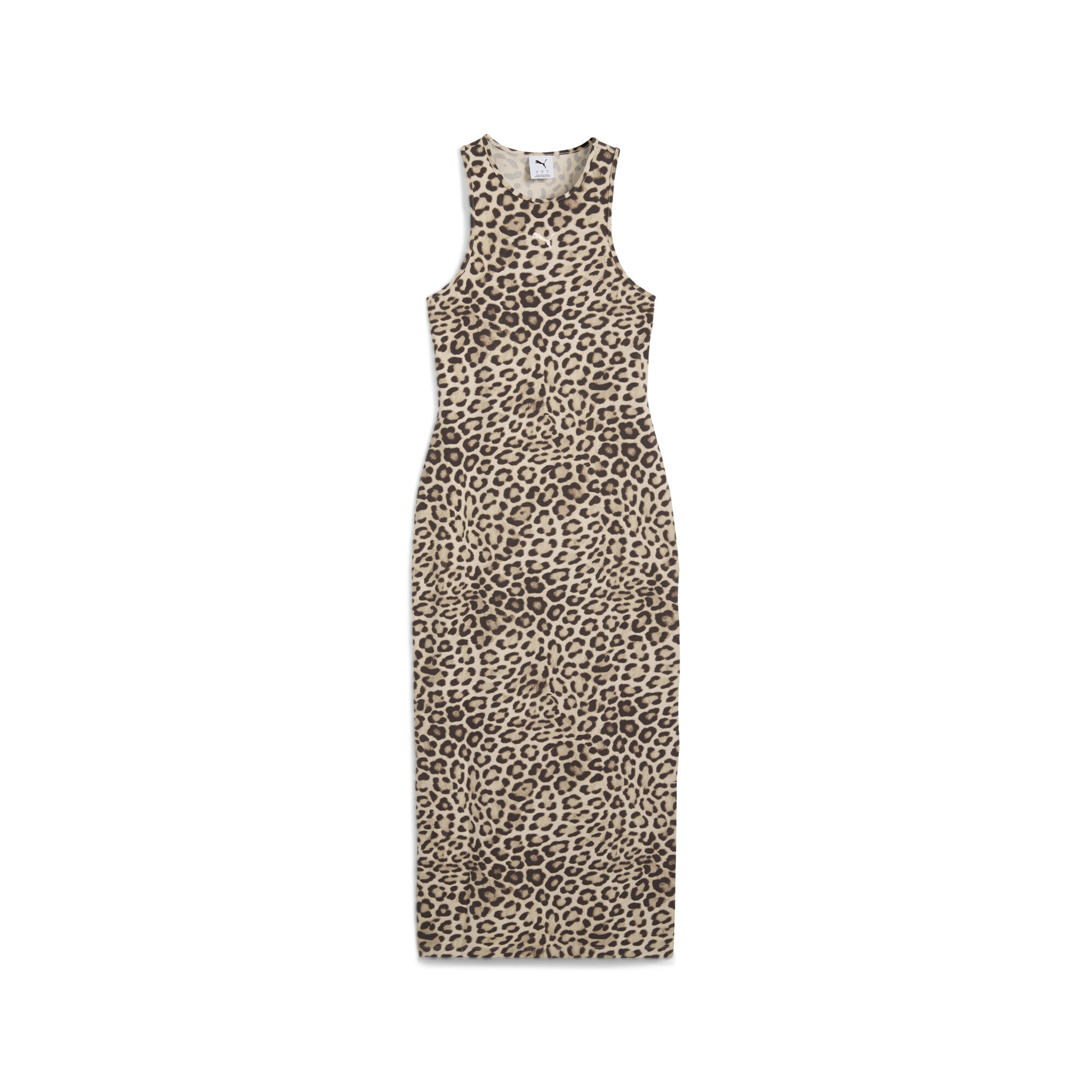 PUMA Sweatkleid "LEO LUXE Slim Kleid mit Allover-Print Damen" günstig online kaufen