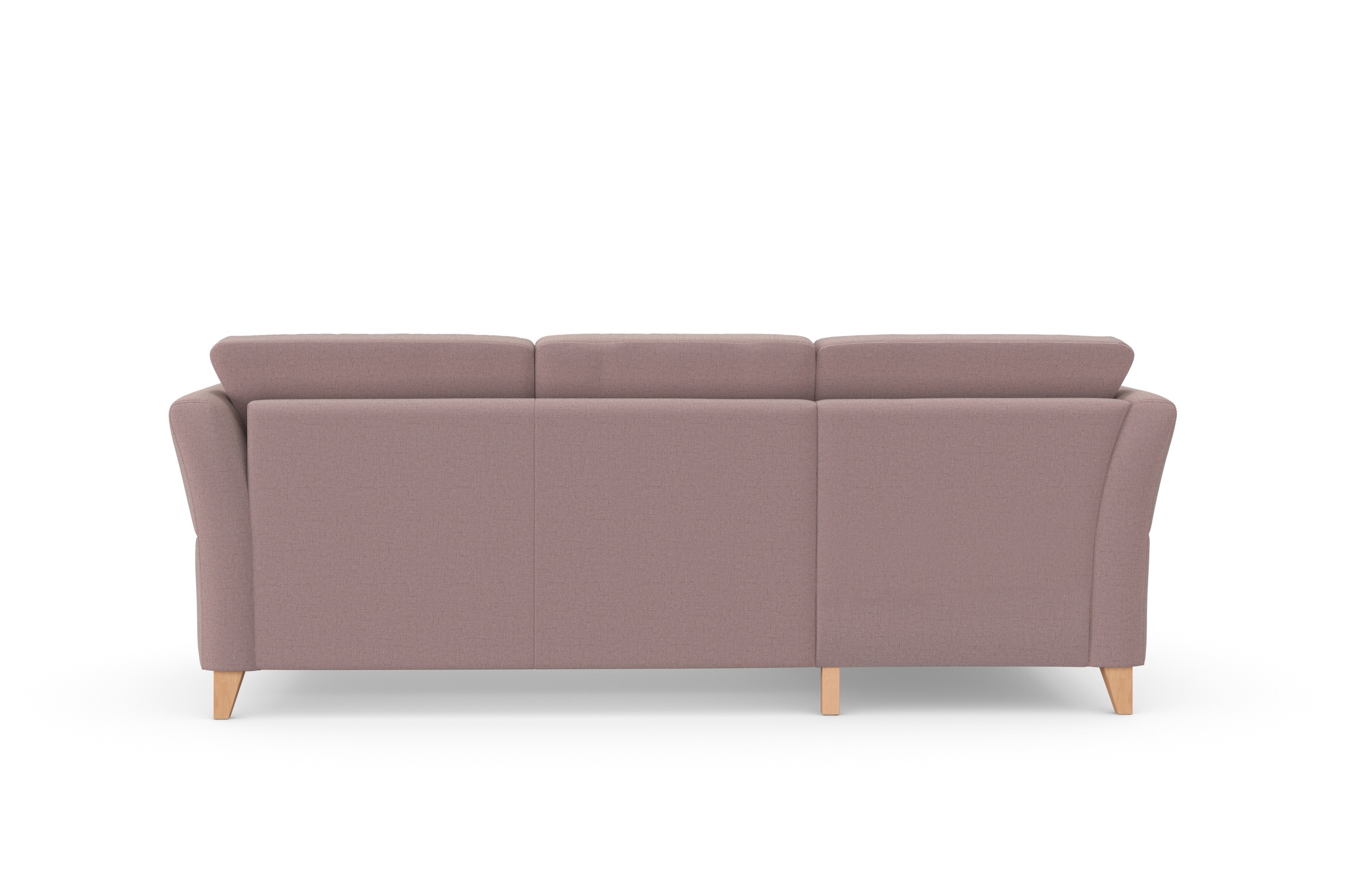 Ecksofa SIT & MORE "Visby L-Form", rosa (altrosa), B:248cm H:87cm T:162cm, Sofas, Ecksofa, Wahlweise mit Bettfunktion und Bettkasten, frei im Raum stellbar 3