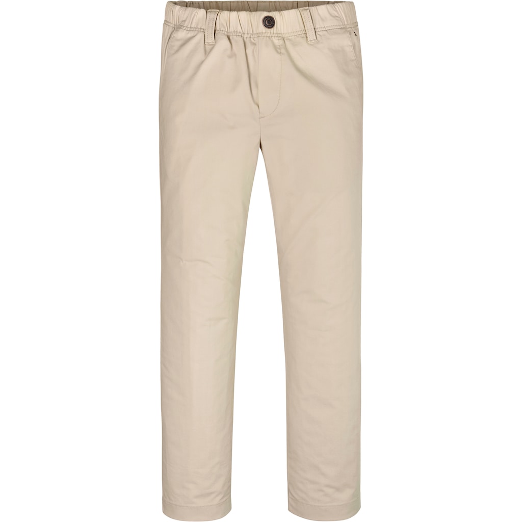 Tommy Hilfiger Schlupfhose »POPLIN LONG PANTS«, Baby bis 2 Jahre, Taillenbund auf Gummizug