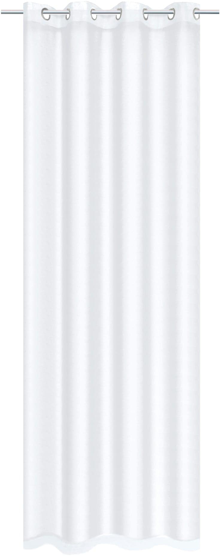 Gardine HEINE HOME, B:140cm H:225cm, weiß, Polyester, Gardinen