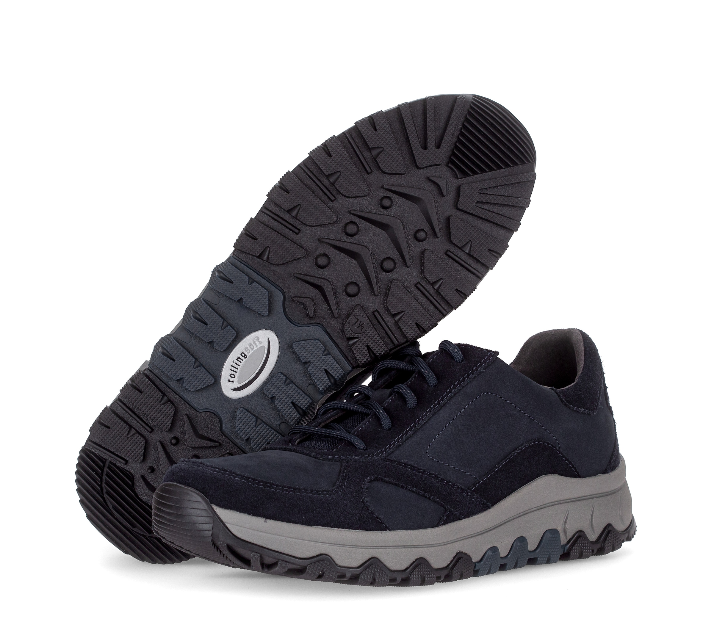 Gabor Sneaker  Halbschuh, Schnürer, Kontrastbesatz, in Weite G (= weit)