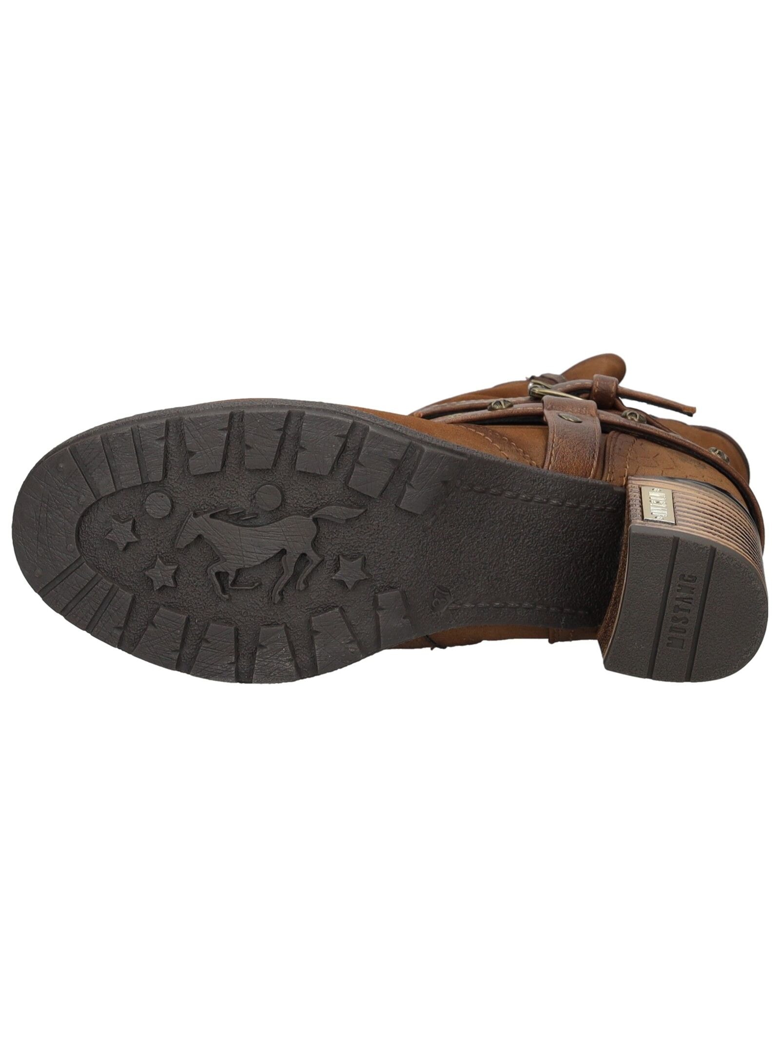 Mustang Shoes High-Heel-Stiefelette »Mustang Shoes Stiefelette Lederimitat«