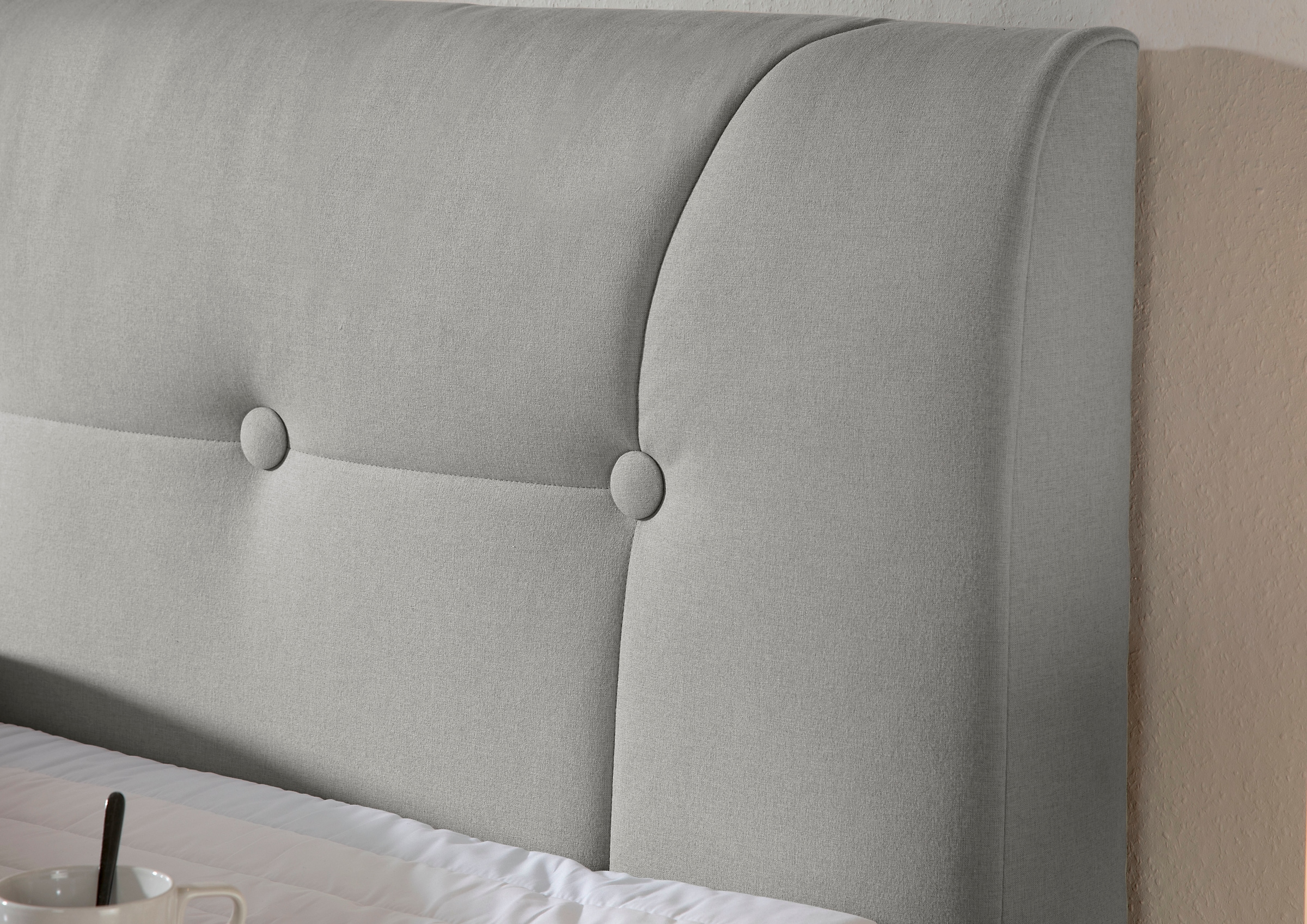 Home affaire Boxspringbett »Calloway« inkl. Topper, XXL-Ausführung, in 4 Farben, 5 Breiten, 3 Matratzenarten