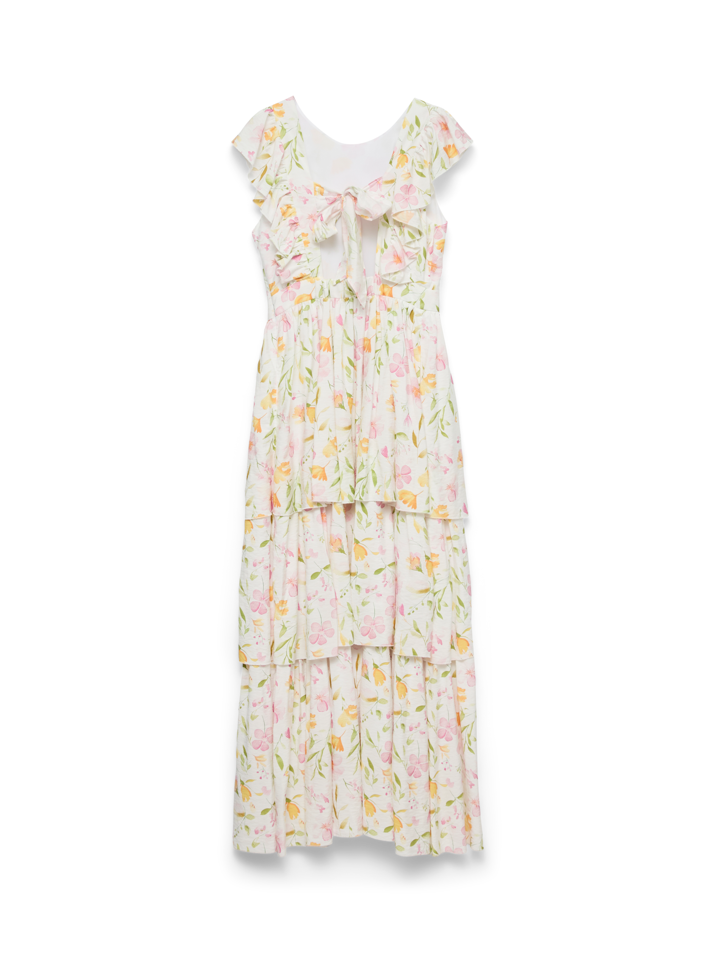 Vero Moda Maxikleid "VMESTELLA SL MAXI DRESS EXP" Viskosemischung günstig online kaufen