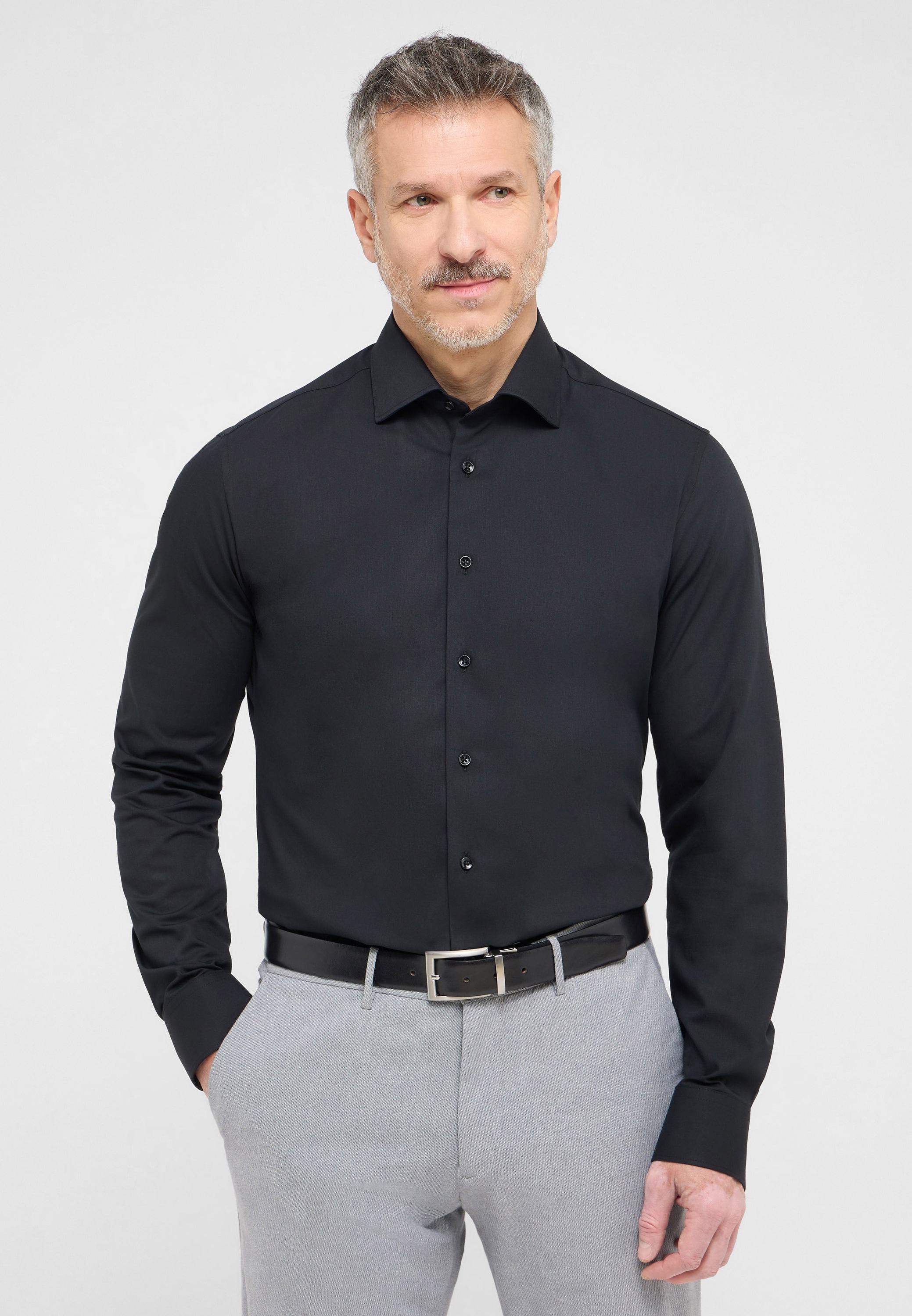 Eterna Langarmhemd "SLIM FIT", NON IRON (bügelfrei) günstig online kaufen