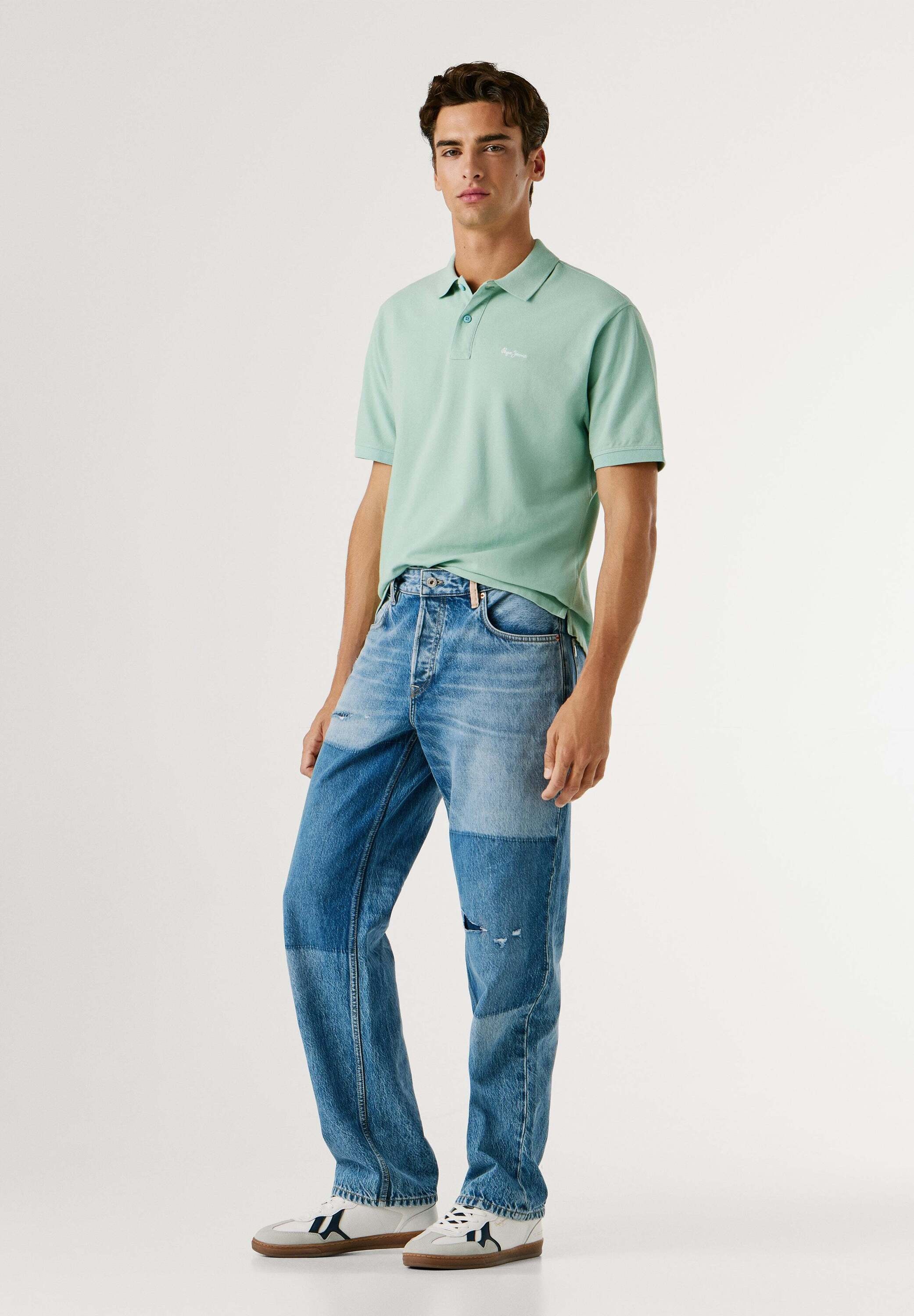Pepe Jeans Relax-fit-Jeans »relaxed fit jeans LOOSE TAPERED JEANS HELIX CONTRAST«