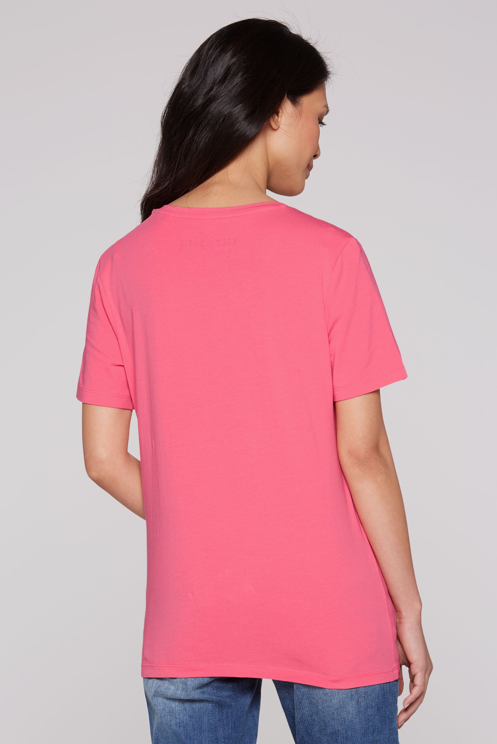 SOCCX V-Shirt, mit Baumwolle